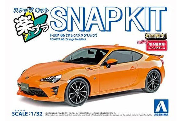 1/32 Model Kit Toyota 86 Orange