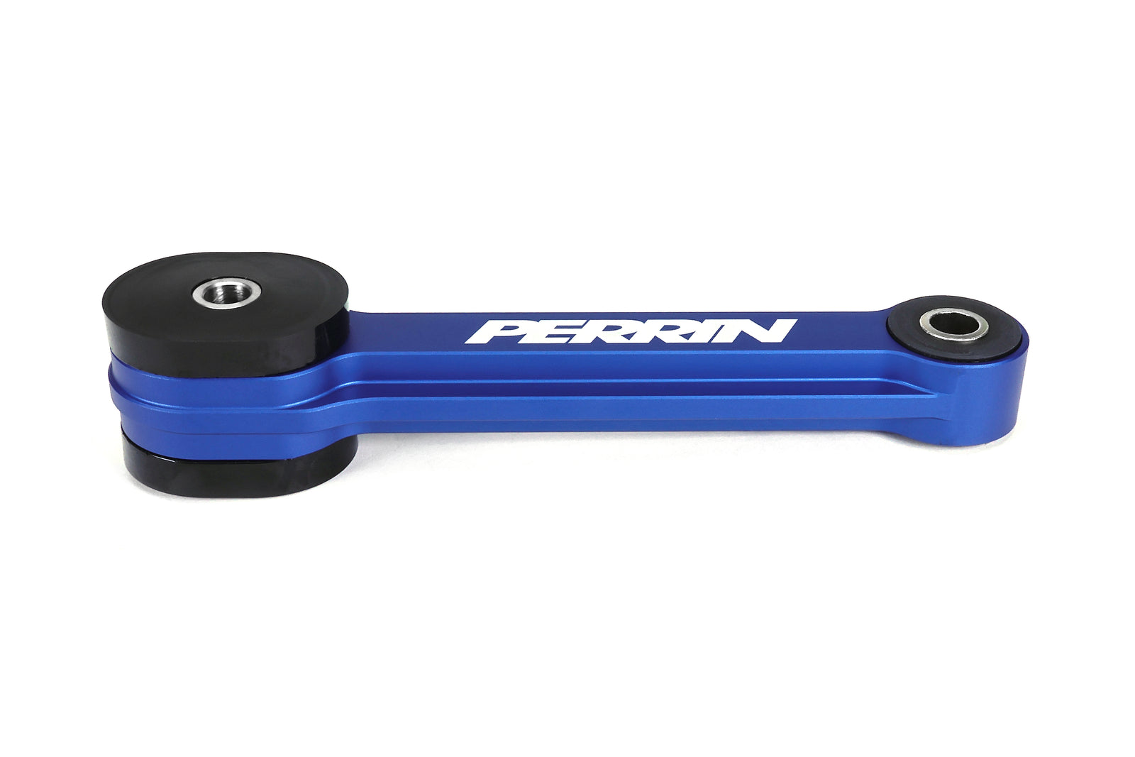 A PERRIN Street Series Pitch Stop Mount featuring a blue anodize finish.