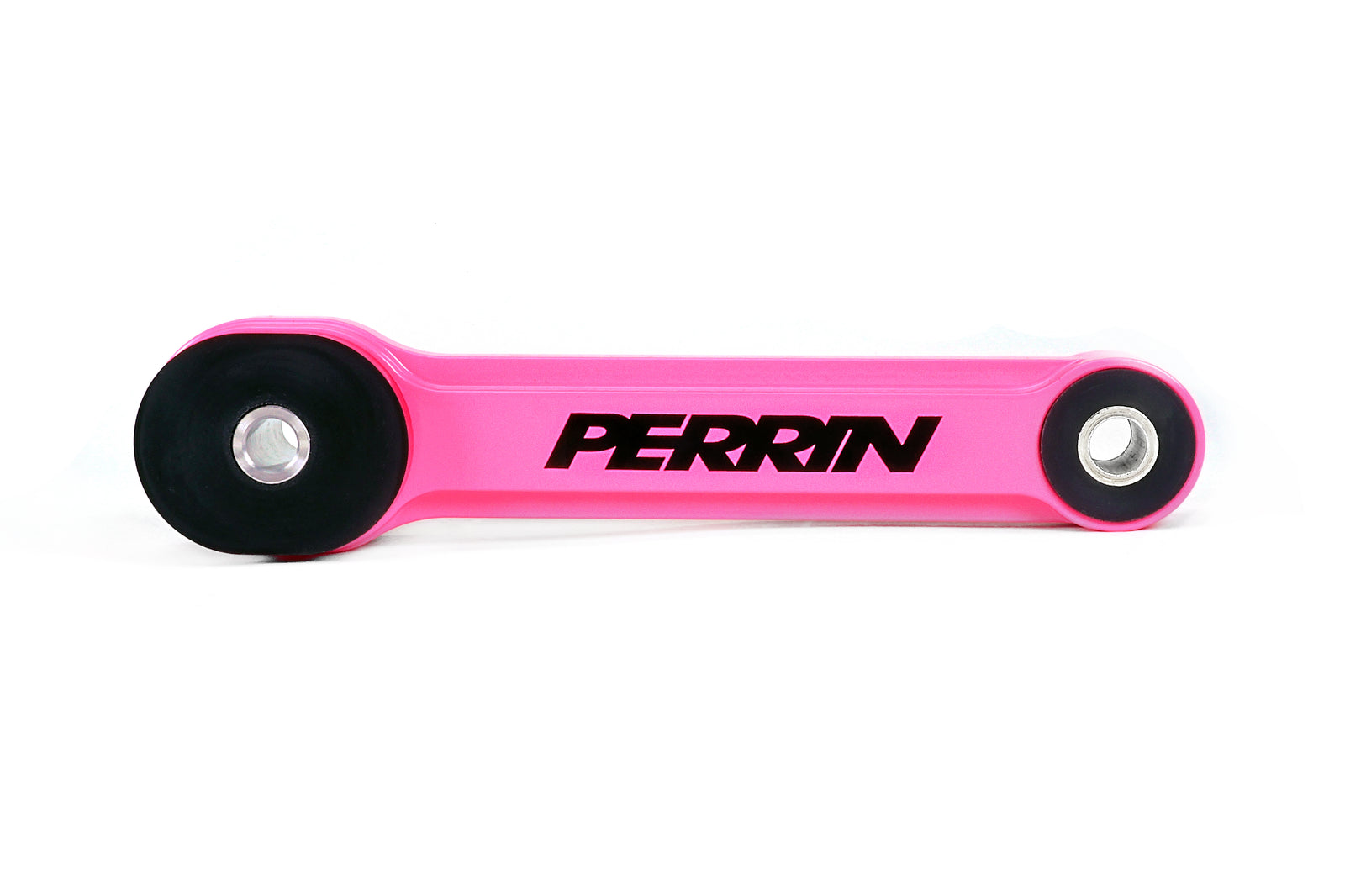 A PERRIN Street Series Pitch Stop Mount featuring a hyper pink anodize finish.