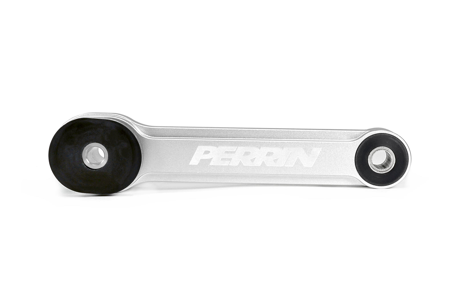 A PERRIN Street Series Pitch Stop Mount featuring a silver anodize finish.
