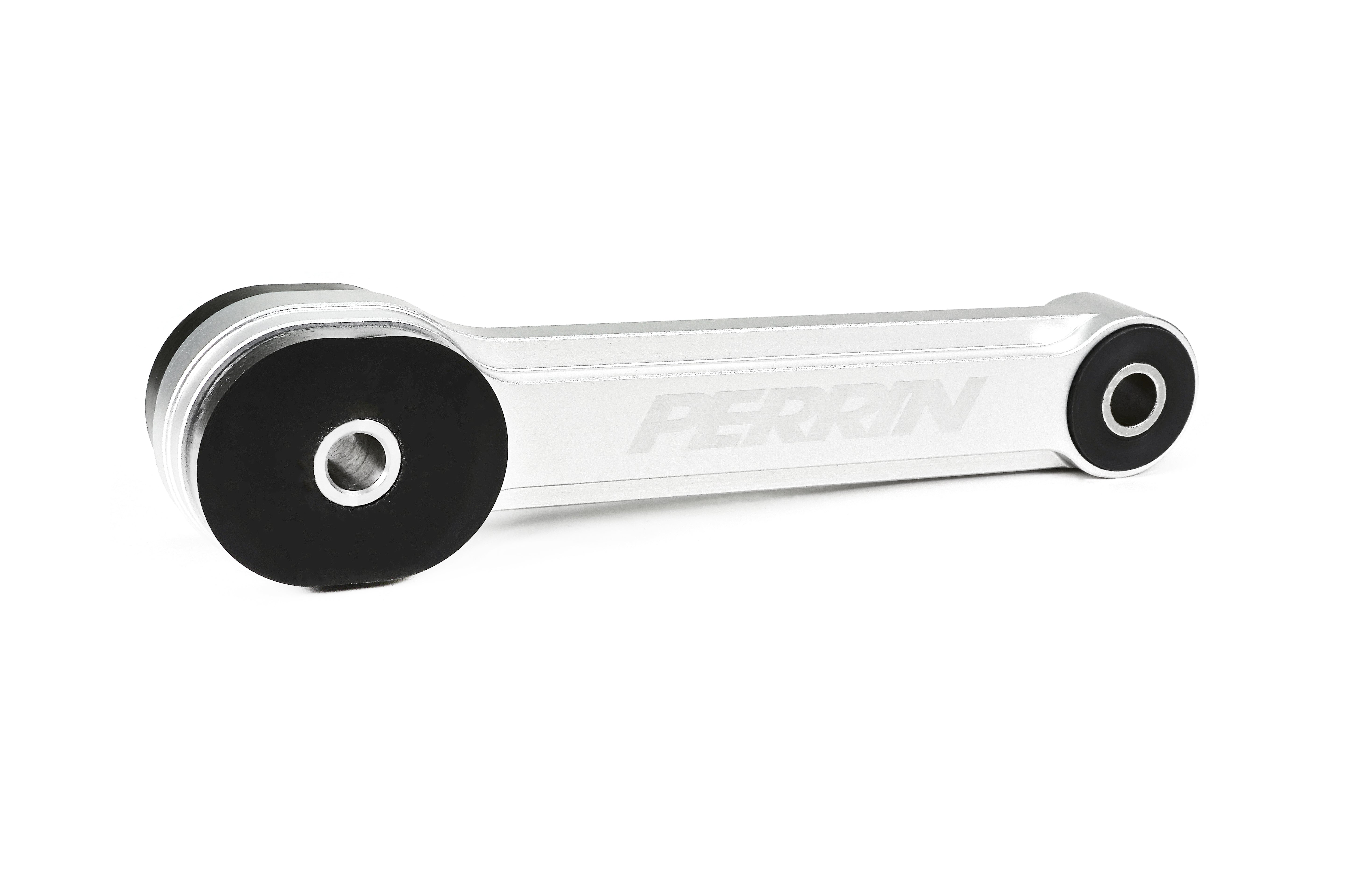 A PERRIN Street Series Pitch Stop Mount featuring a silver anodize finish.