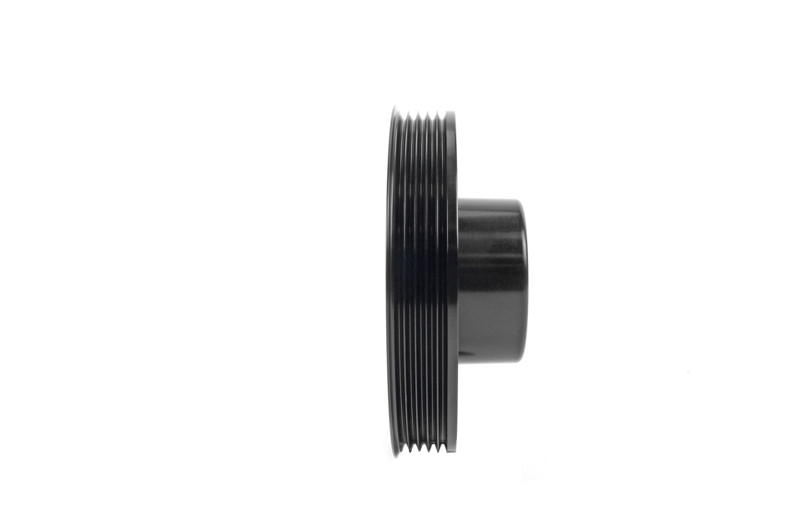 Lightweight crank pulley for 2002-2014 Subaru WRX, STI, Outback, Forester, Legacy, and Impreza models.