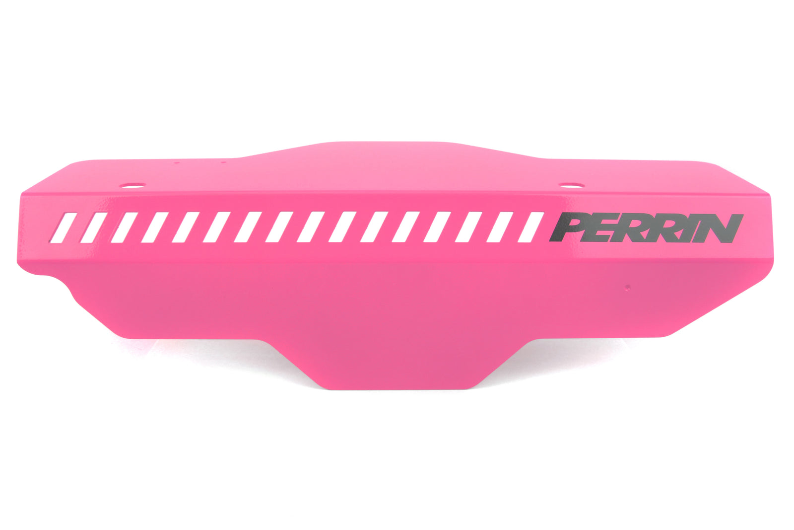 PERRIN pink pulley cover for Subaru Outback XT, Legacy GT, and Forester XT, enhancing engine aesthetics and protection.