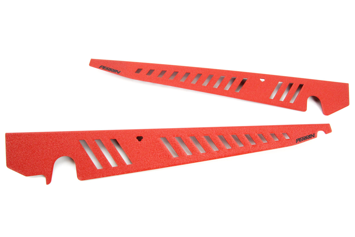 Fender shrouds for 2015-2021 WRX/STI, designed for enhanced performance and aesthetics in automotive modifications.