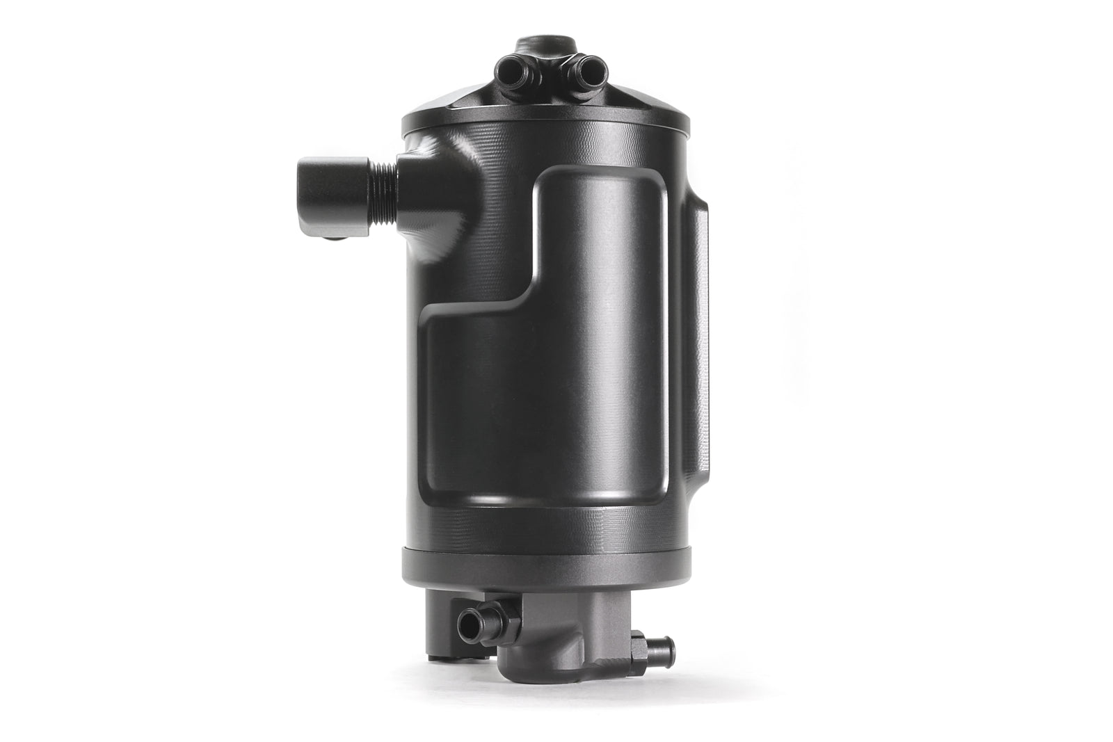 PERRIN Air Oil Separator black anodized aluminum for 2022-2025 Subaru WRX.