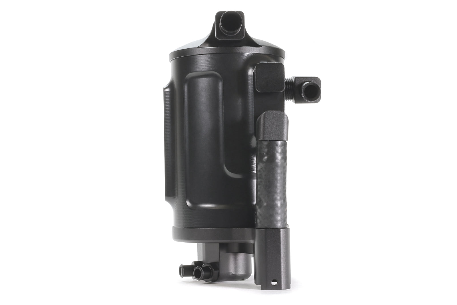 PERRIN Air Oil Separator black anodized aluminum for 2022-2025 Subaru WRX.