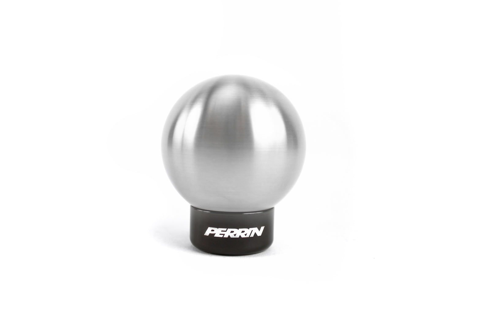 Perrin shift knob for 2004-2021 Subaru STI, featuring a sleek aluminum design for enhanced grip and style.