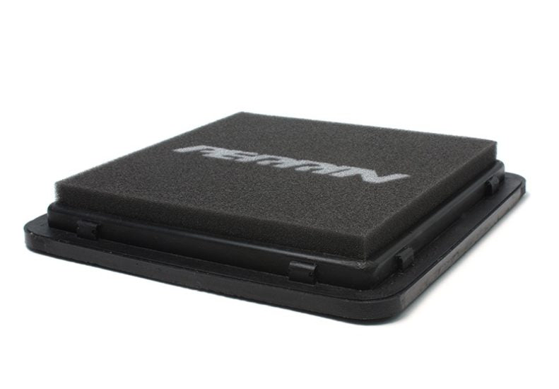 High flow replacement air filter for Subaru Forester, featuring a black foam design and a sturdy frame.