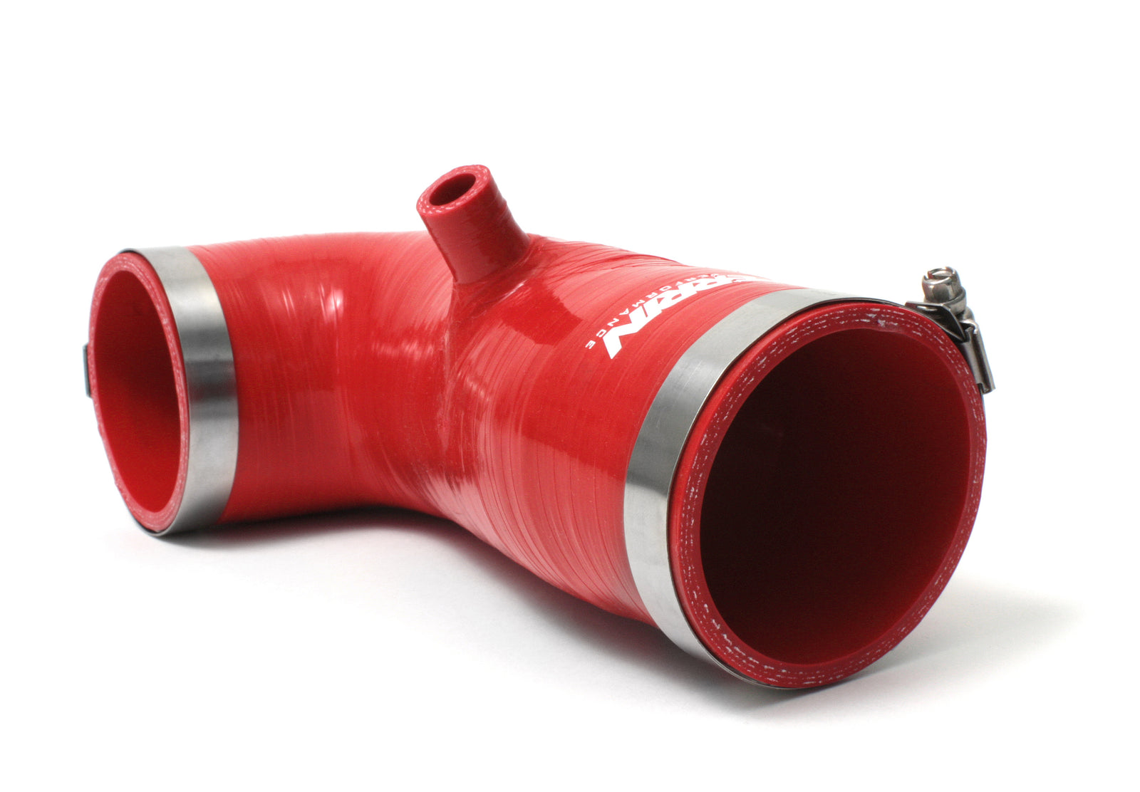 High-performance inlet hose for 2013-2020 Subaru BRZ, FR-S, and Toyota 86 with durable red silicone construction.