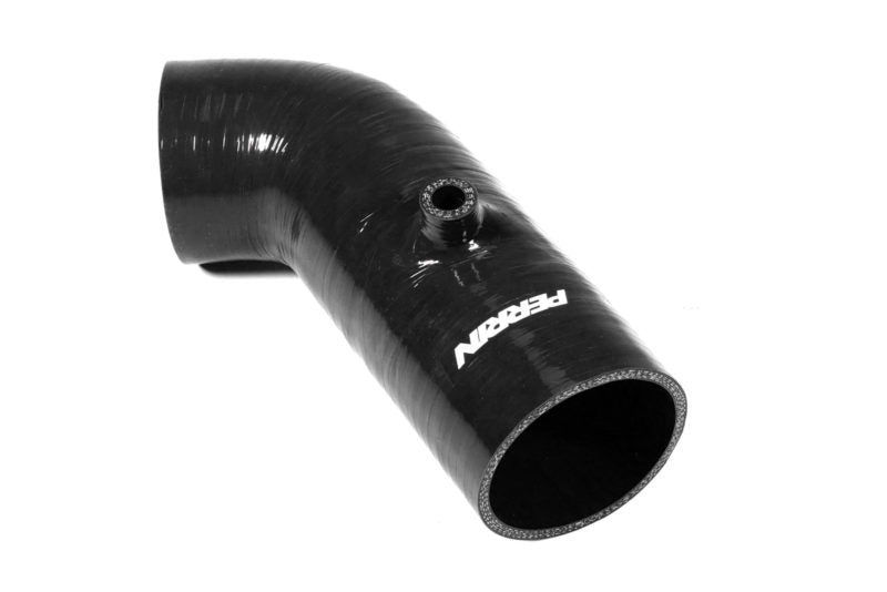 Inlet hose for BRZ/FR-S/86/GR86, featuring a curved design and a smooth black finish.