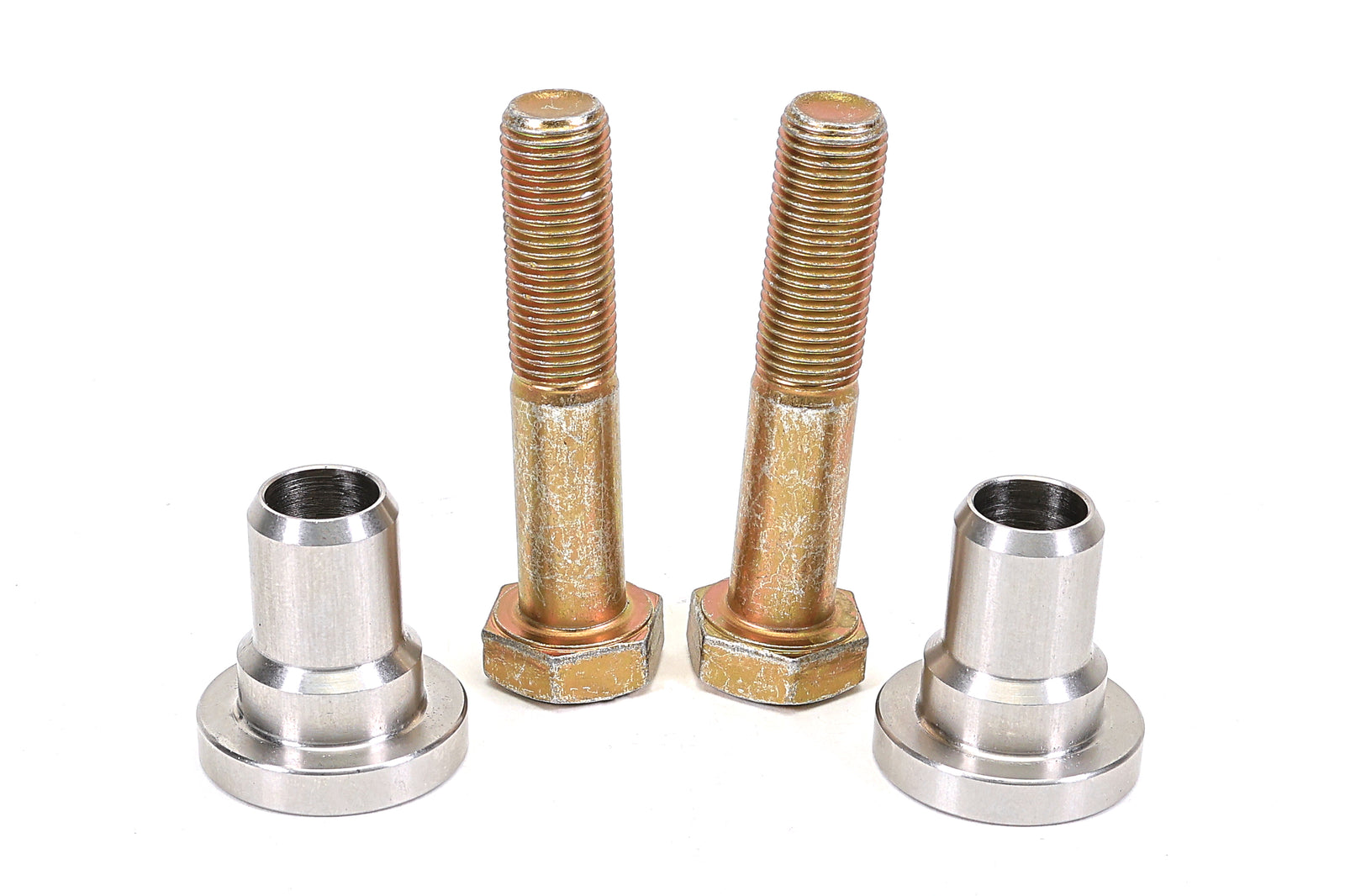 Rear subframe lockdown kit for 2002-2007 WRX, STI, Forester, XT, and Impreza with bolts and spacers.