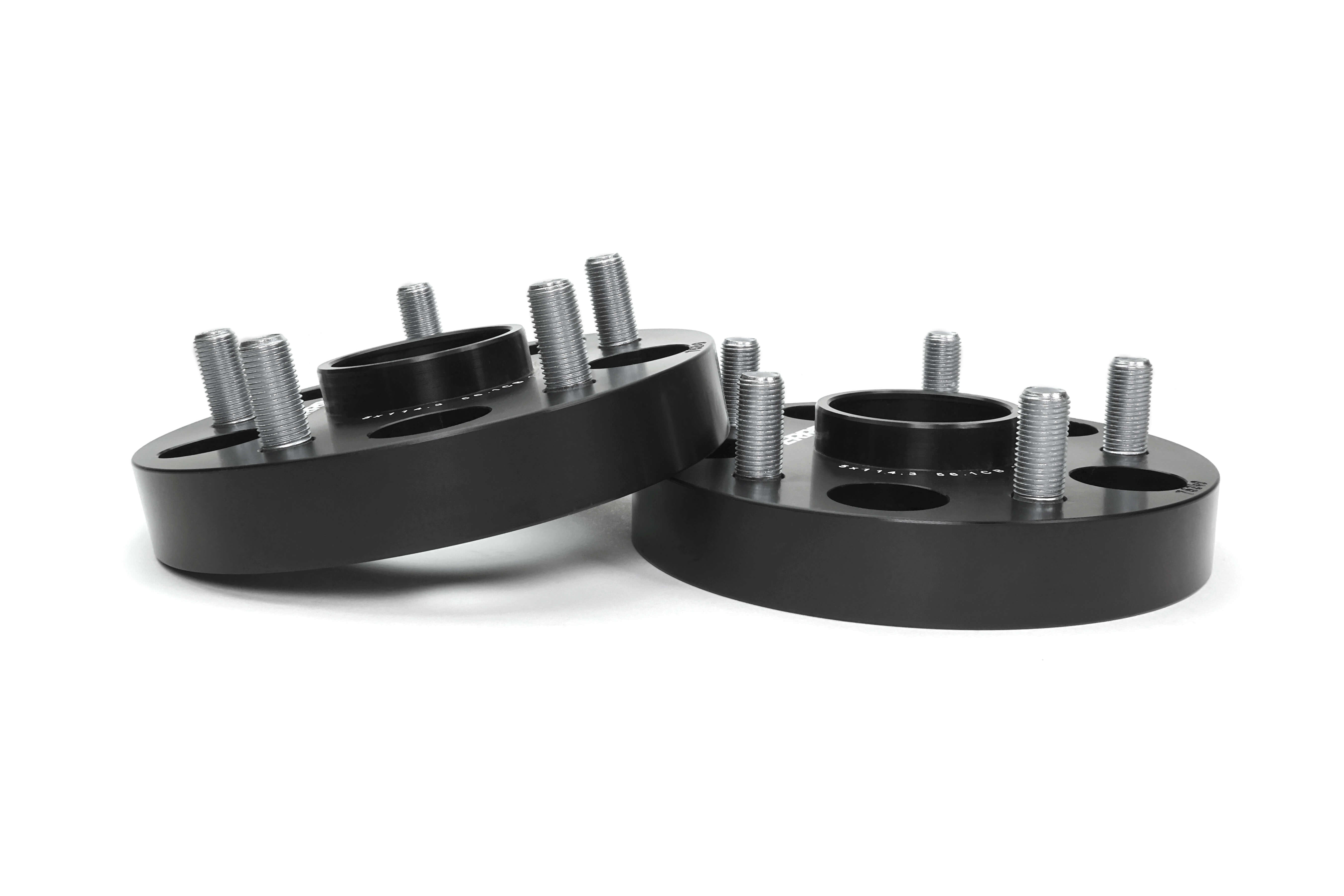 25mm wheel spacers designed for 2015-2025 Subaru WRX, STI, Forester, Outback, Legacy, Impreza, and Crosstrek.