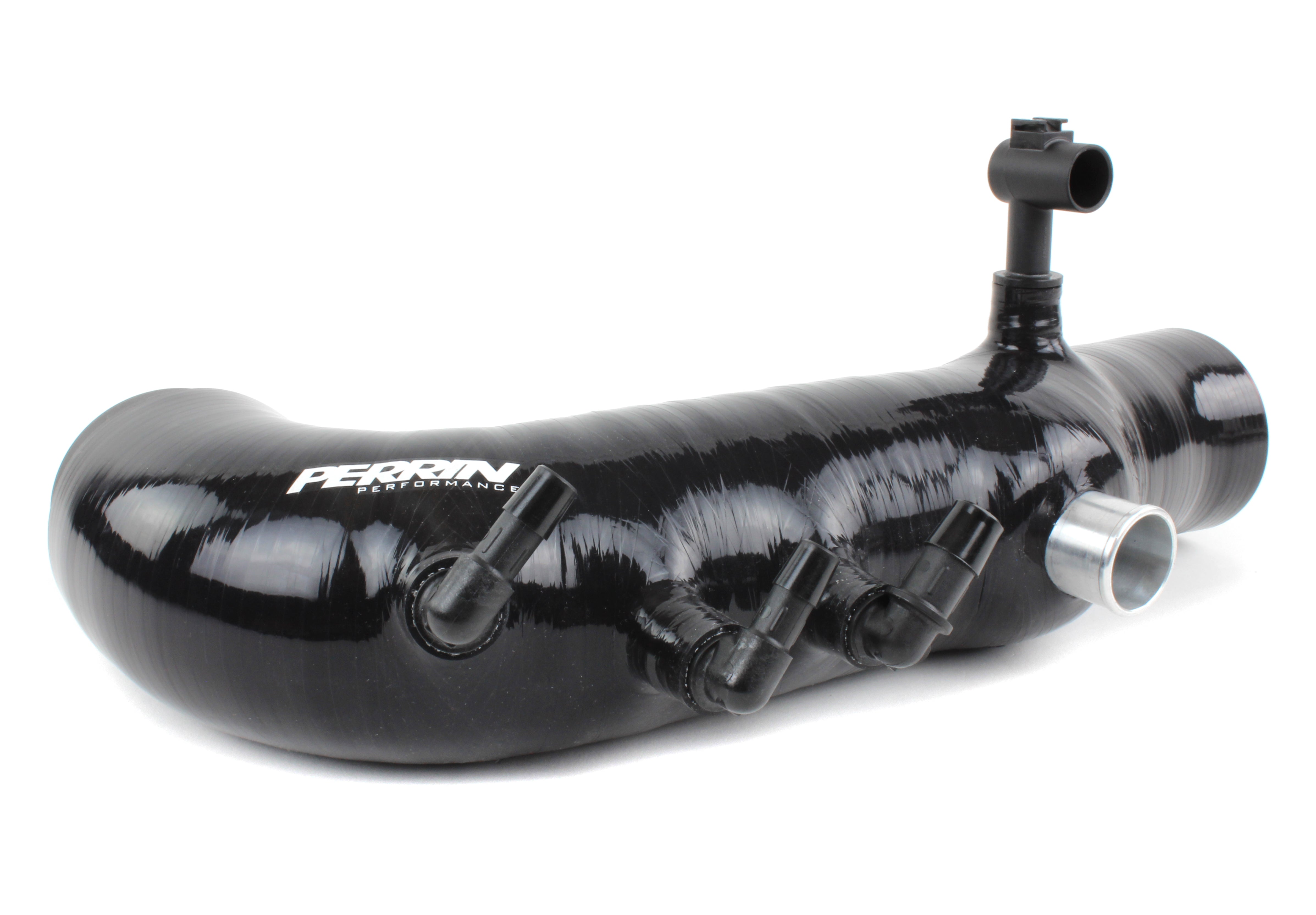 Turbo inlet hose designed for 2008-2014 WRX, Forester XT, Outback XT, and Legacy XT for enhanced airflow performance.