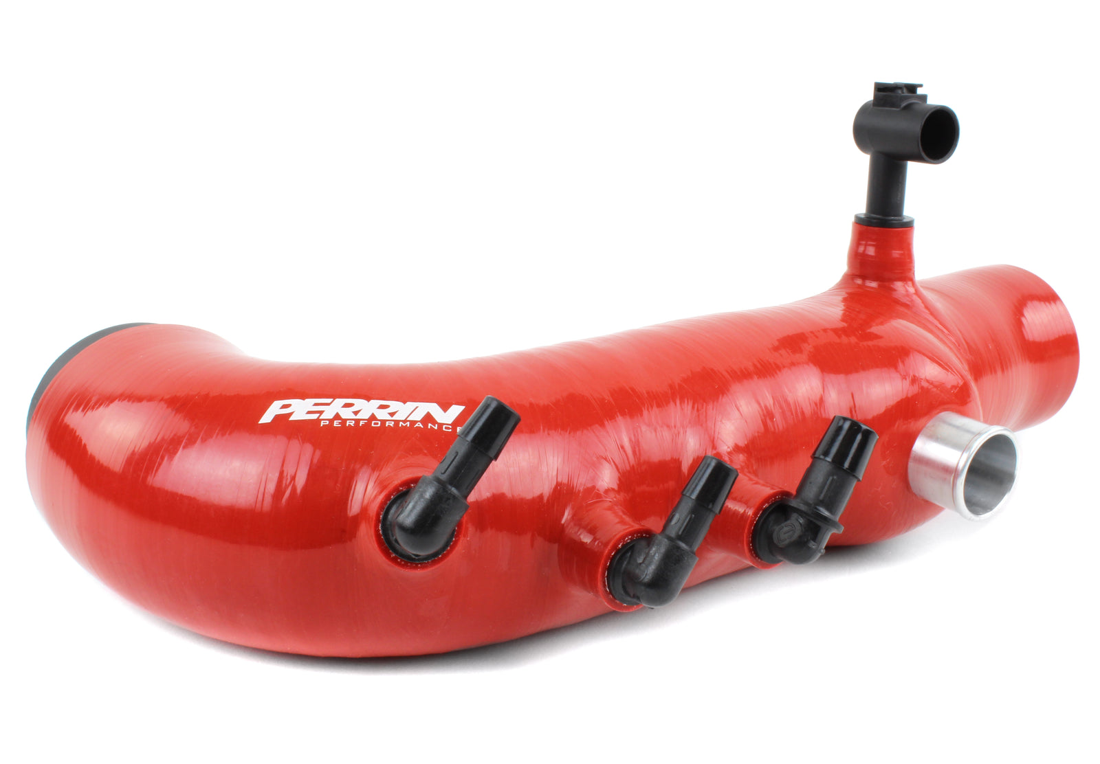 Turbo inlet hose for 2008-2014 WRX, Forester XT, Outback XT, and Legacy XT, designed for enhanced airflow and performance.