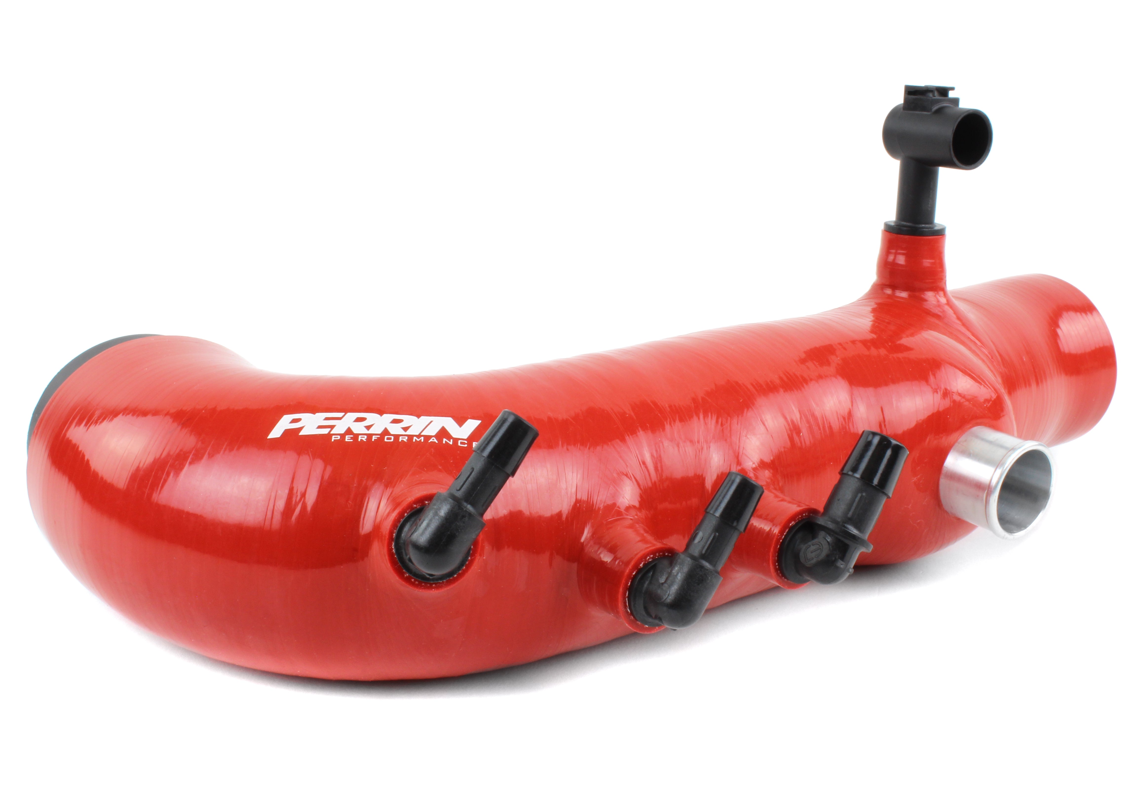 Turbo inlet hose for 2008-2014 WRX, Forester XT, Outback XT, and Legacy XT, designed for enhanced airflow and performance.