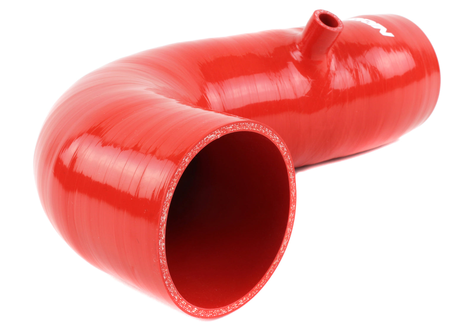 Red inlet hose designed for 2017-2020 BRZ and 86 manual models, enhancing airflow and performance.