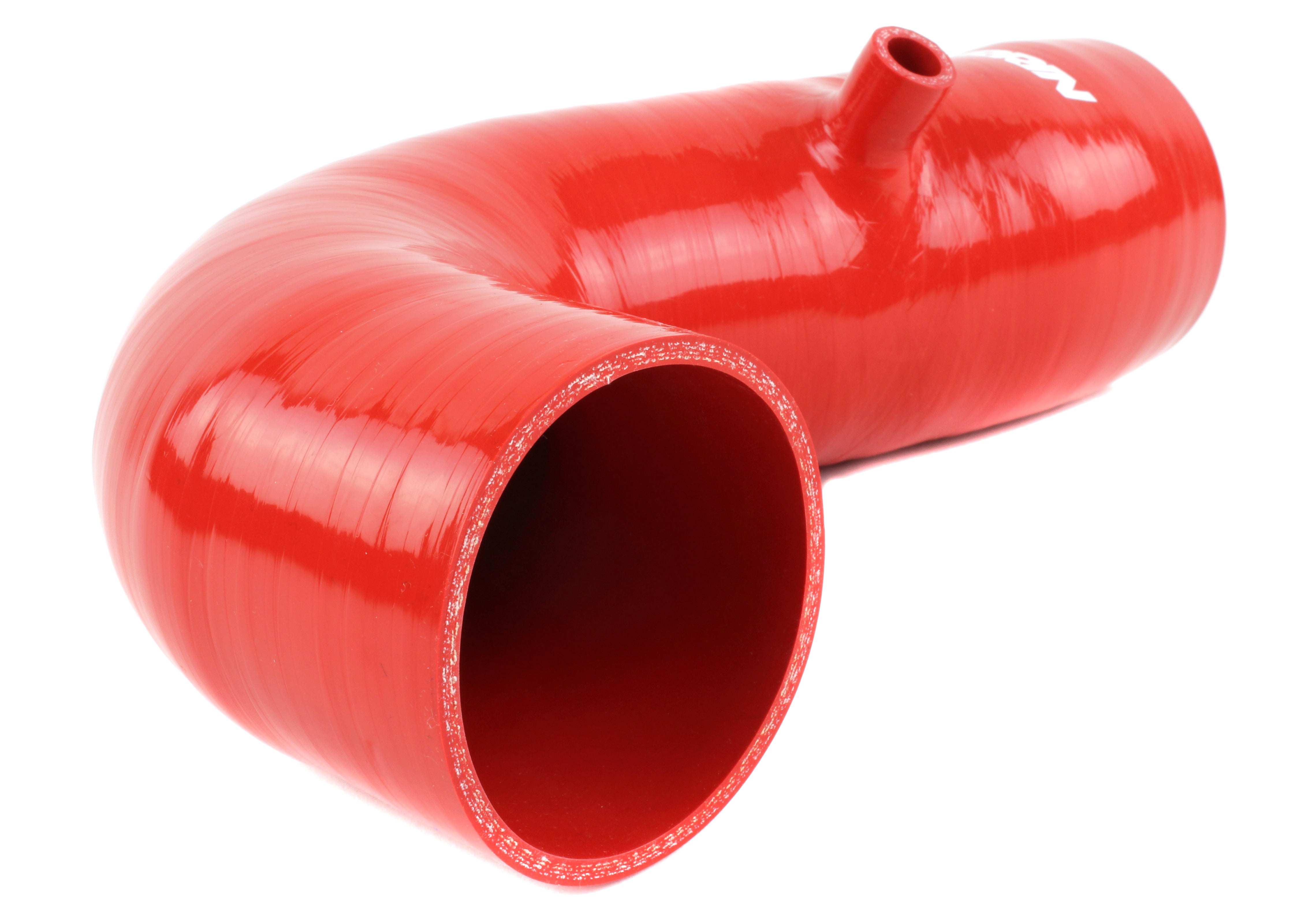 Red inlet hose designed for 2017-2020 BRZ and 86 manual models, enhancing airflow and performance.