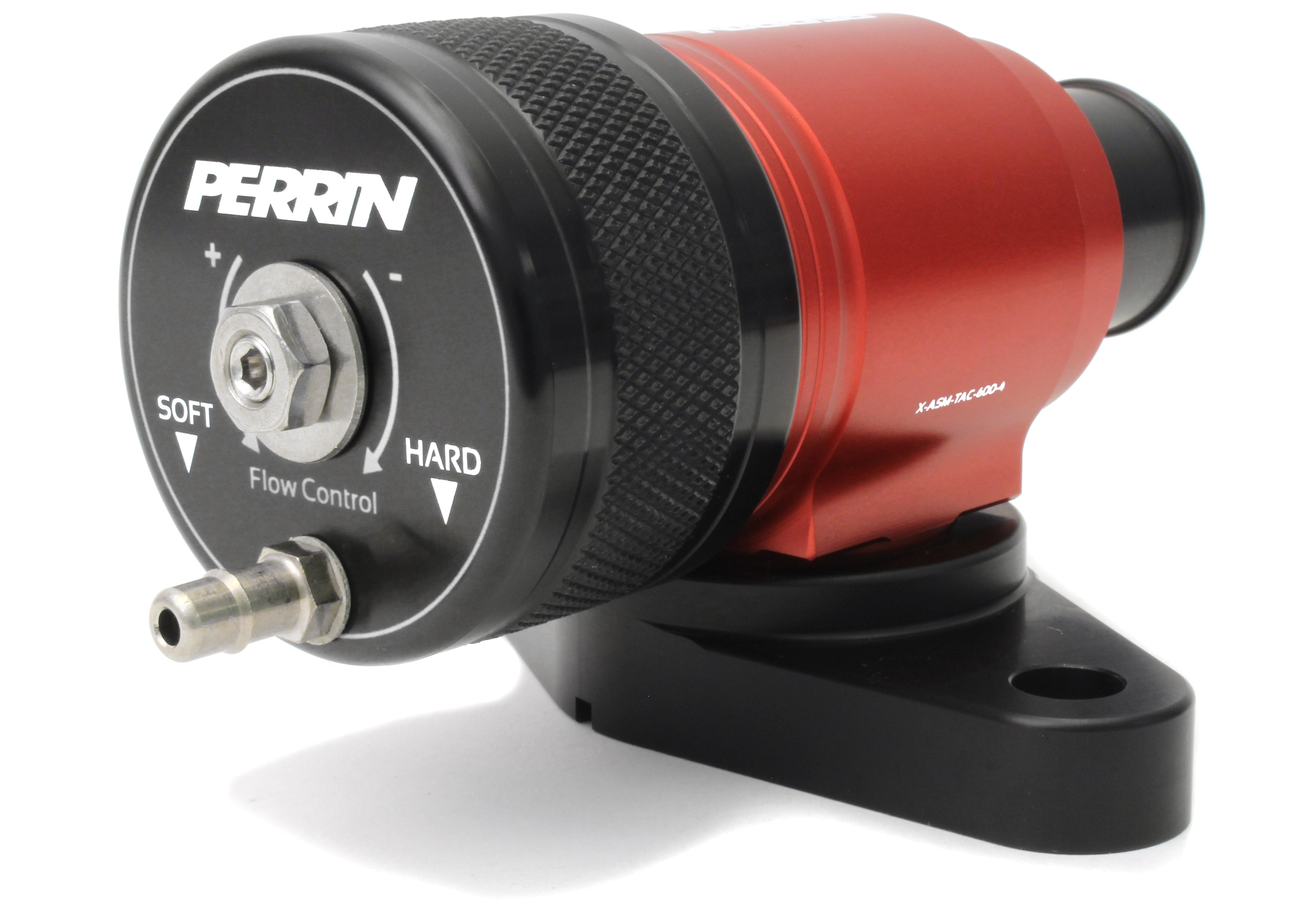Bypass valve for 2008-2014 WRX, Forester XT, Outback XT, and Legacy GT, featuring adjustable flow control for enhanced performance.