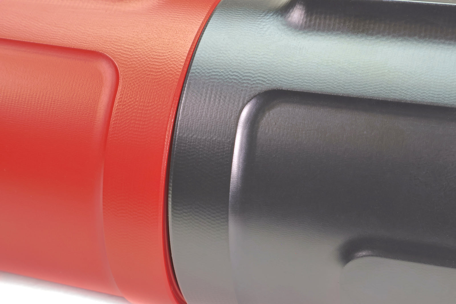 PERRIN Air Oil Separator showing black anodized finish and billet aluminum construction