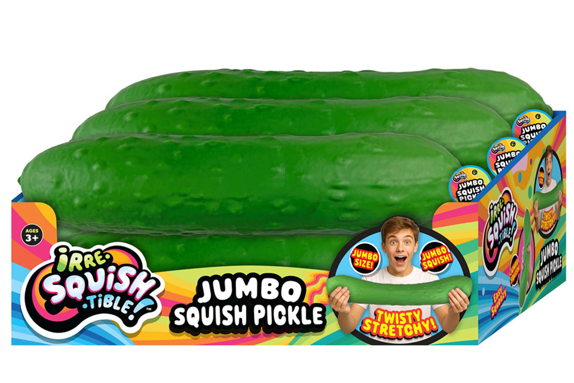 Jumbo Squishy Pickle 14in