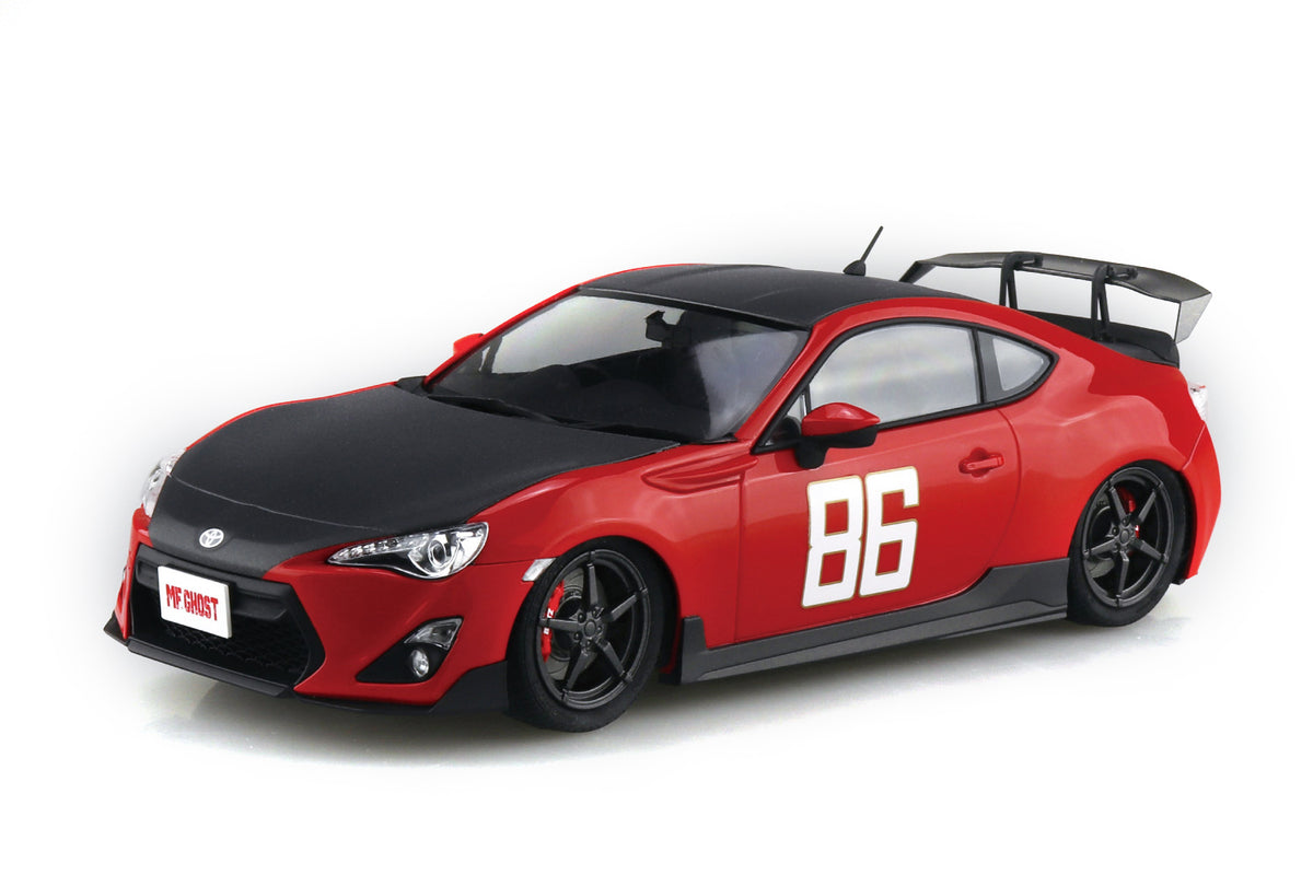 1/24 Model Kit Ghost #04 Katagiti Kanata Zn6 Toyota 86 Comics Vol.14