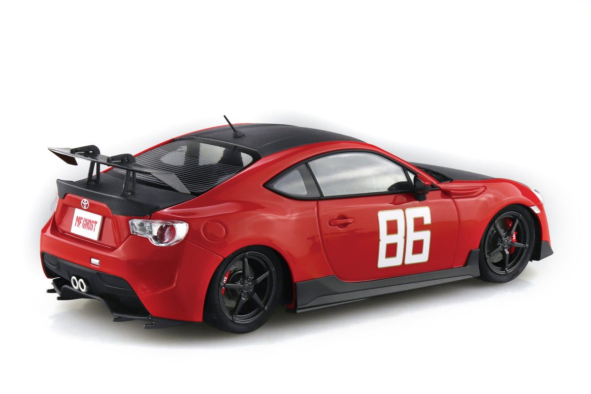 1/24 Model Kit Ghost #04 Katagiti Kanata Zn6 Toyota 86 Comics Vol.14