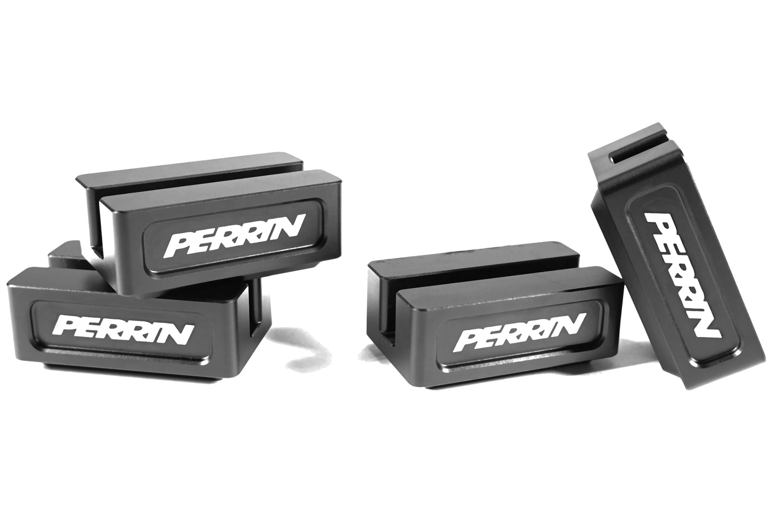 PERRIN Jack Pads set of four in black, arranged in two clusters