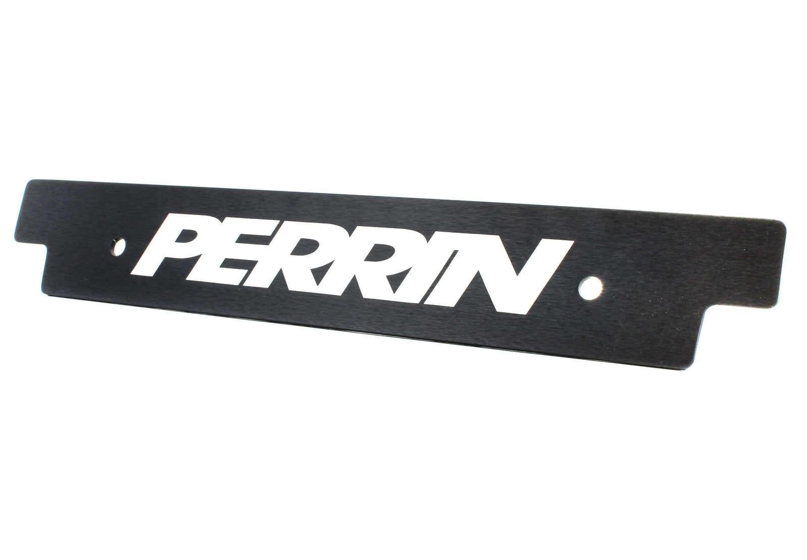 License plate delete for 2018-2021 WRX and STI, featuring a sleek design with the Perrin logo.