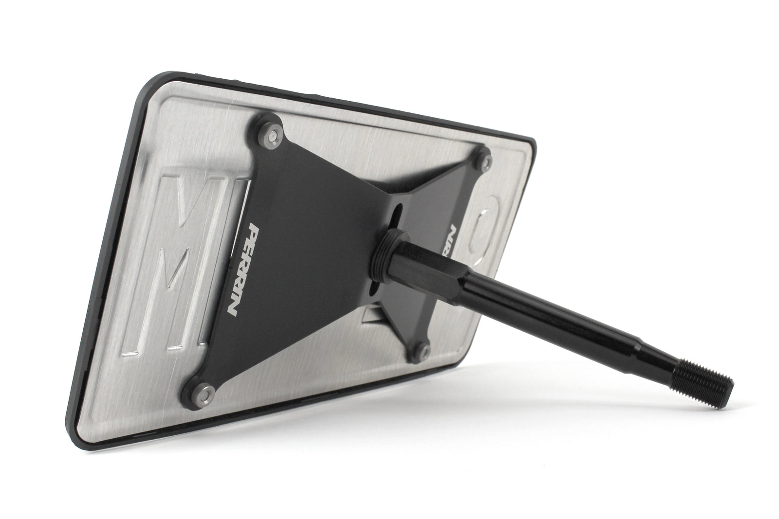 License plate relocation kit for 2022-2025 Forester Wilderness, featuring durable materials and adjustable mounting options.