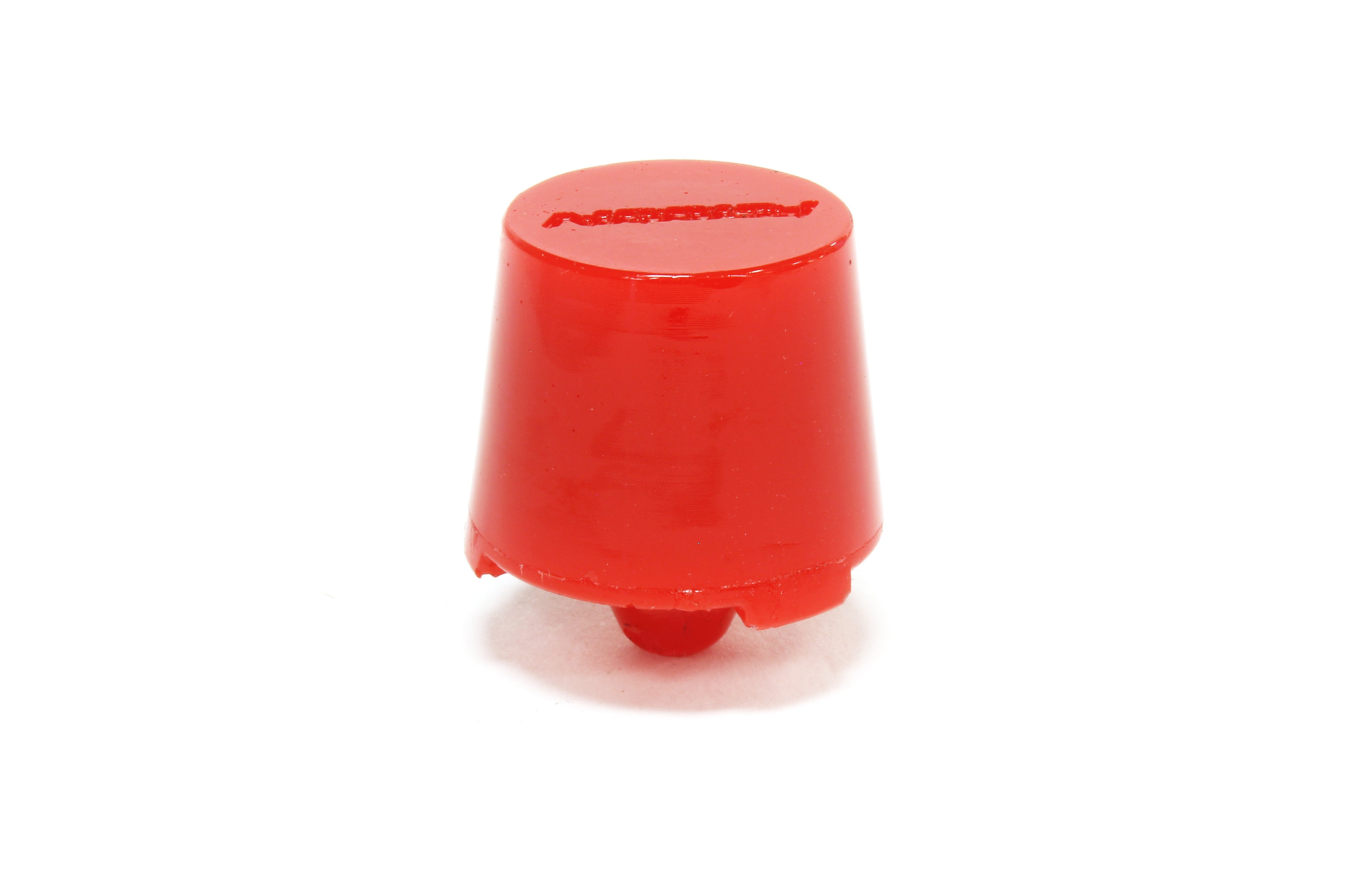 Red trunk bumper designed for enhanced protection and support in Subaru, Honda, Nissan, and Toyota vehicles.