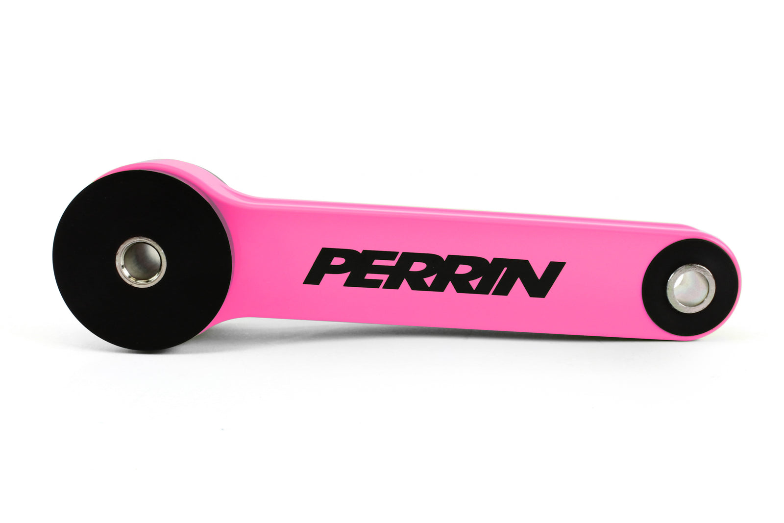 Perrin Pitch Stop Mount in pink for Subaru WRX, STI, Impreza, Legacy, Outback, and Crosstrek enhances performance and stability.