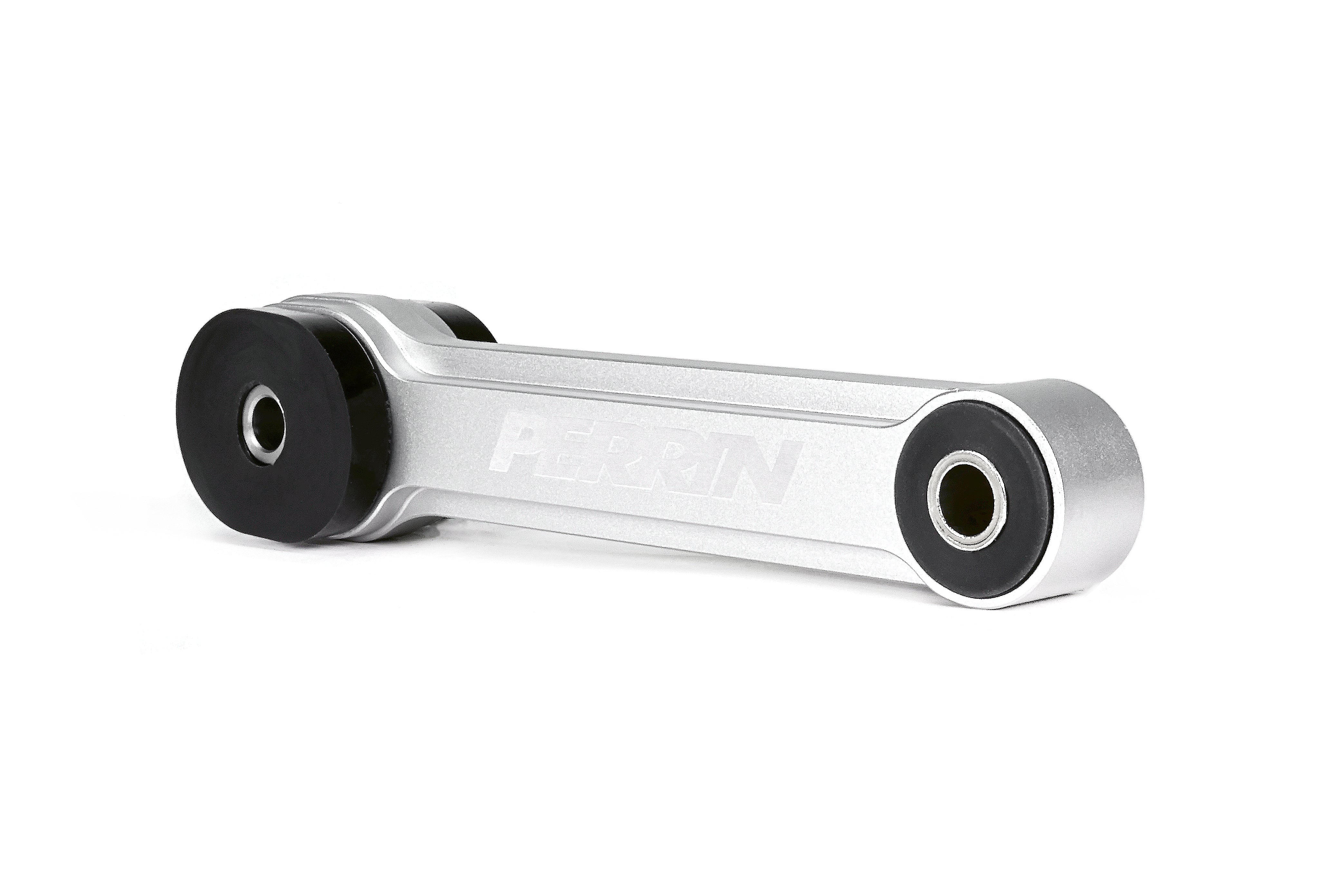 A PERRIN Street Series Pitch Stop Mount featuring a silver anodize finish.