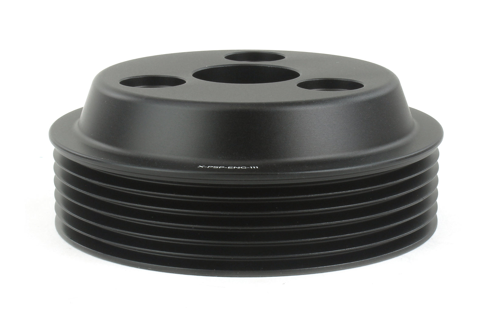 Water pump pulley for 2022-2025 Subaru WRX, Outback, Forester XT, Impreza, and Crosstrek vehicles.