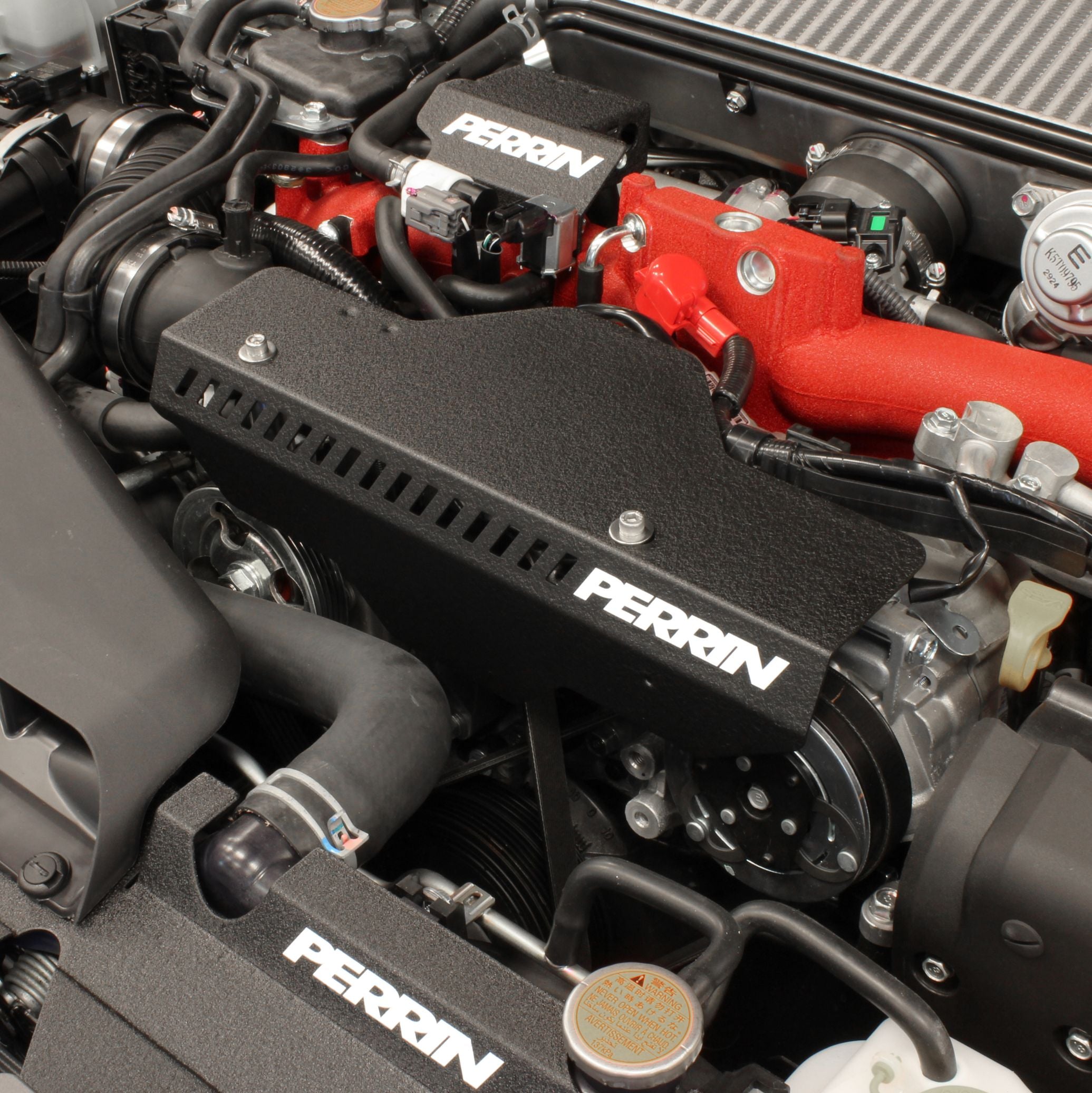 PERRIN Pulley Cover for 2002-2014 WRX & 2004-2021 STI | PERRIN