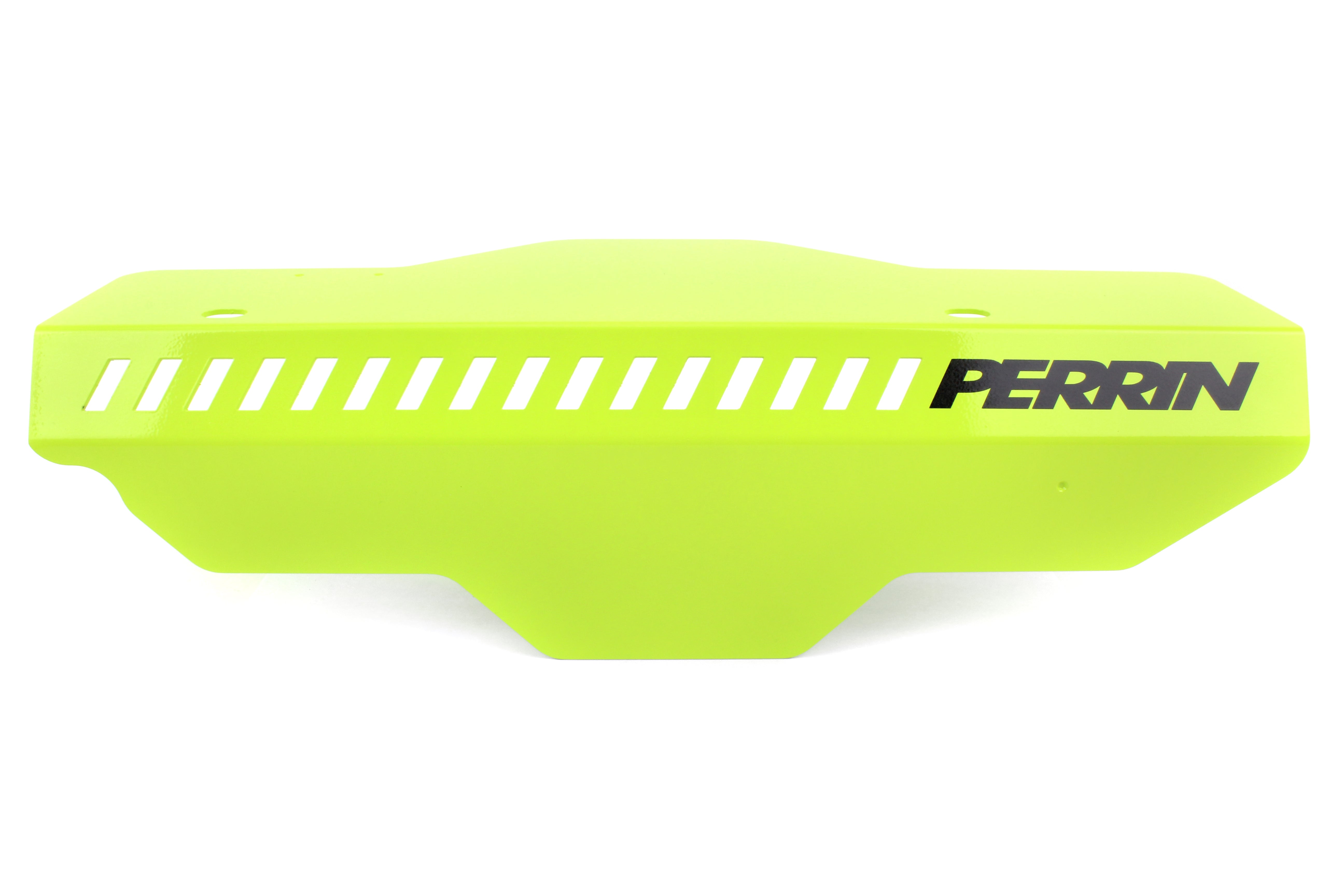 Bright green pulley cover designed for Subaru Outback XT, Legacy GT, and Forester XT, featuring PERRIN branding.