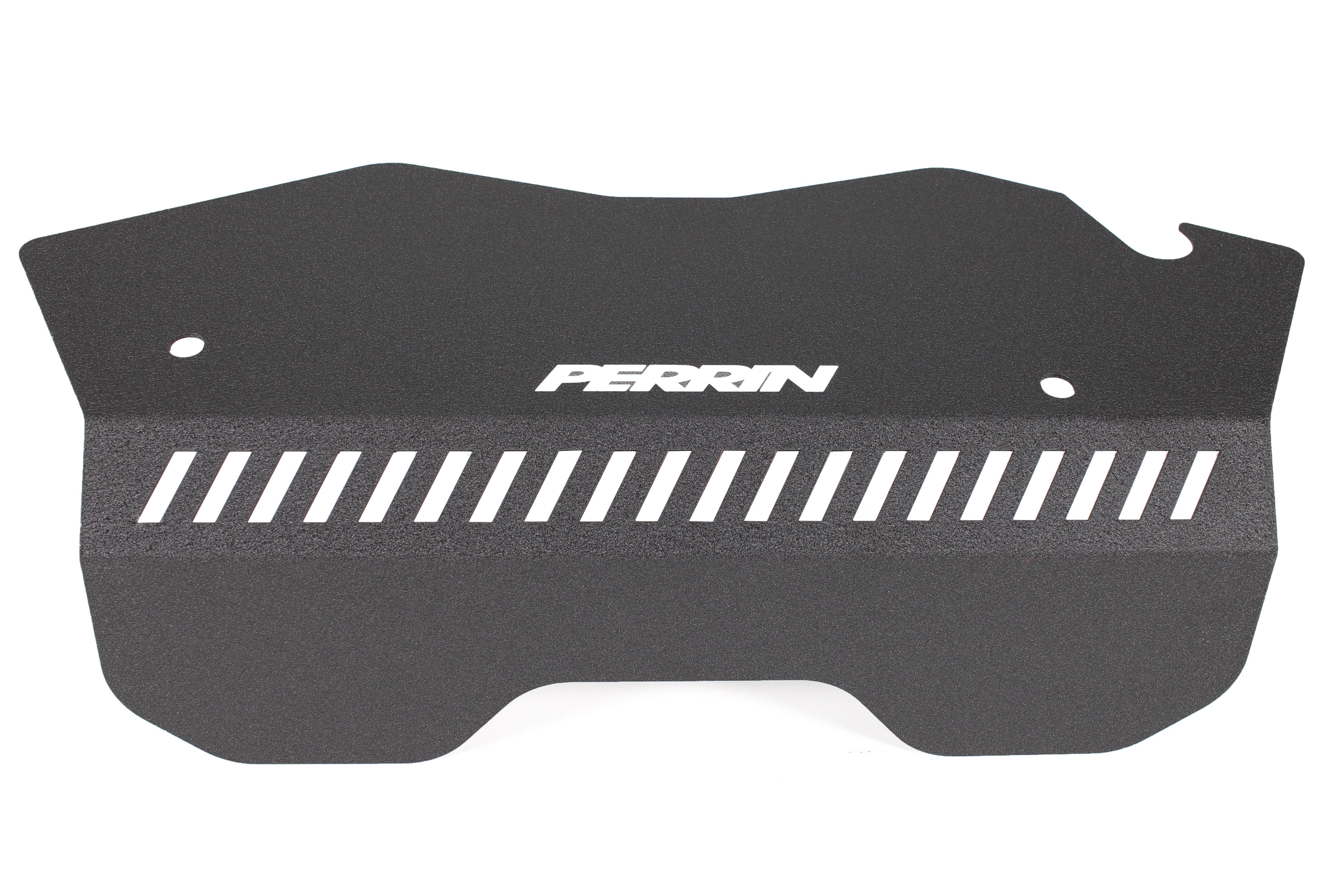 Perrin pulley cover for 2022-2025 WRX, featuring a sleek design and durable black finish.