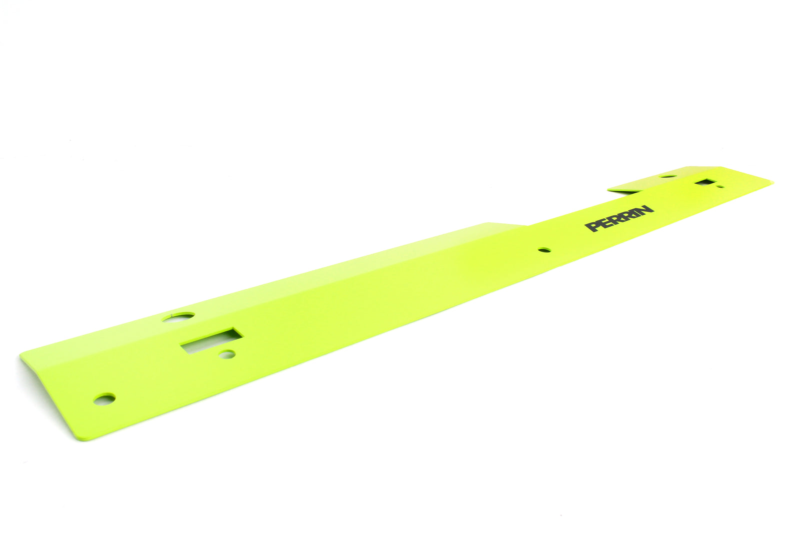 Bright yellow radiator shroud designed for 2002-2007 Subaru WRX/STI, enhancing engine cooling and aesthetics.