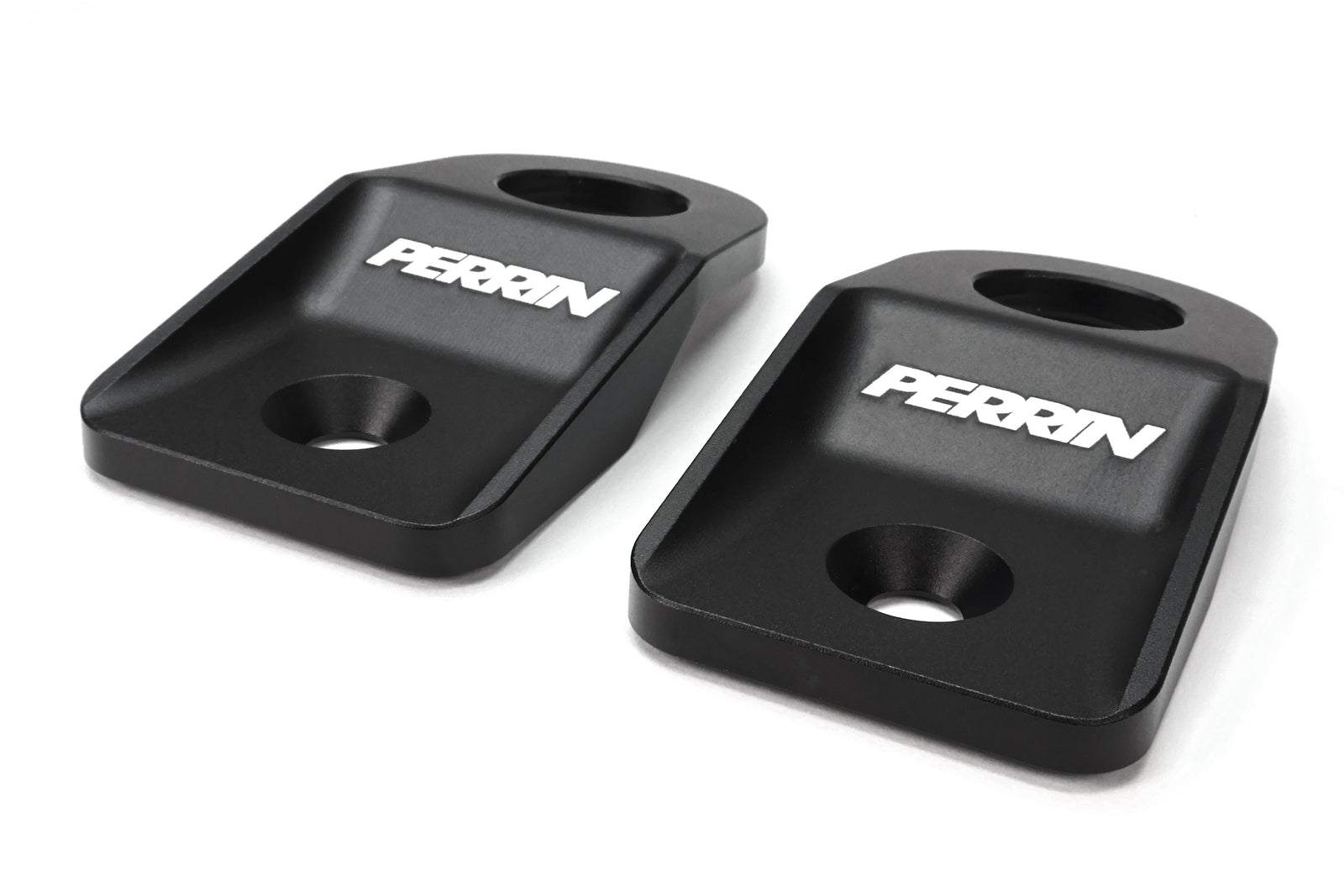 Perrin radiator stays for 2008-2014 WRX, STI, Impreza, and Outback, designed for enhanced engine stability and performance.