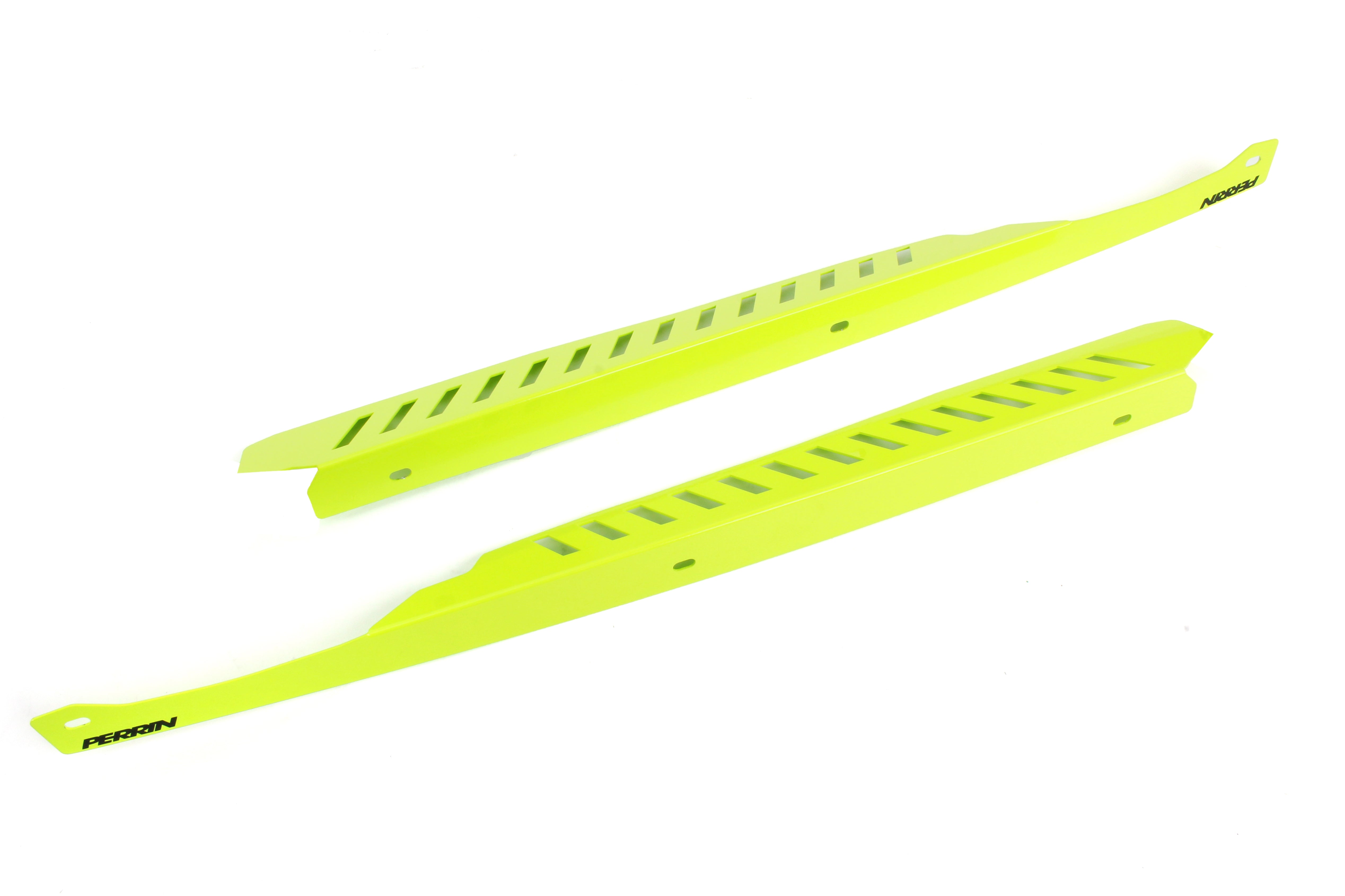 Fender shrouds for 2008-2014 WRX/STI and Impreza in bright yellow, enhancing performance and style.