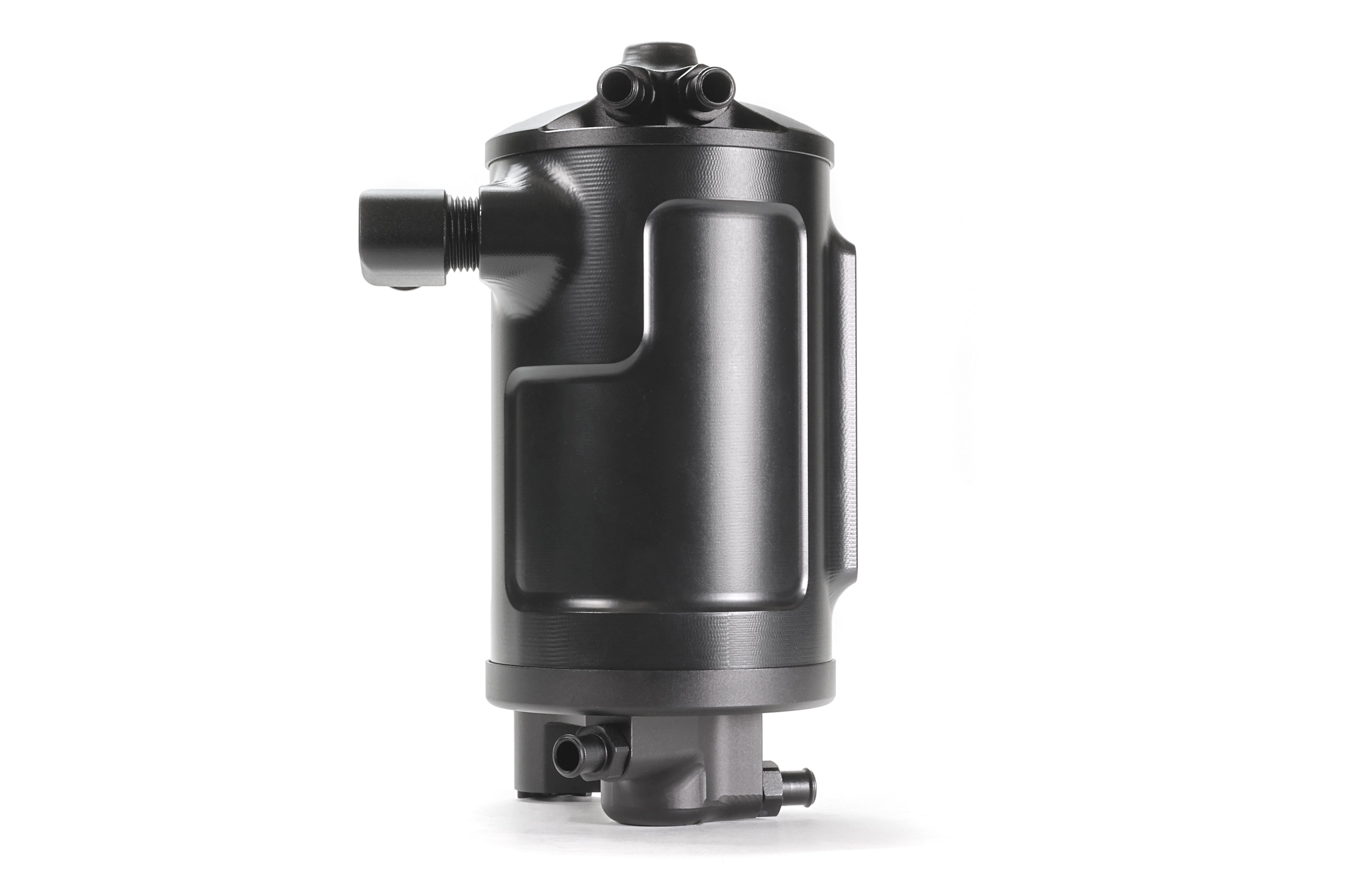 PERRIN Air Oil Separator black anodized aluminum for 2022-2025 Subaru WRX.