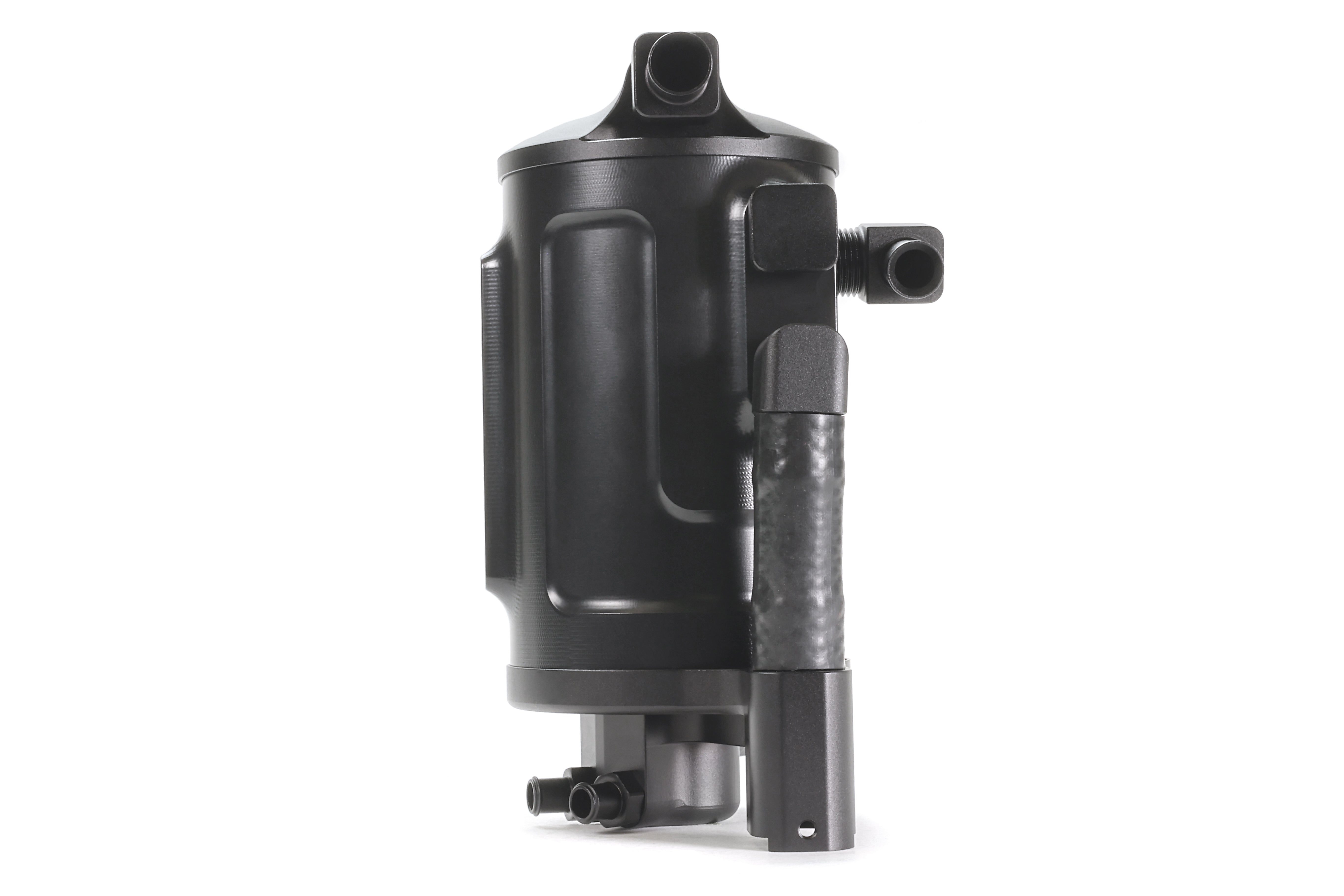 PERRIN Air Oil Separator black anodized aluminum for 2022-2025 Subaru WRX.