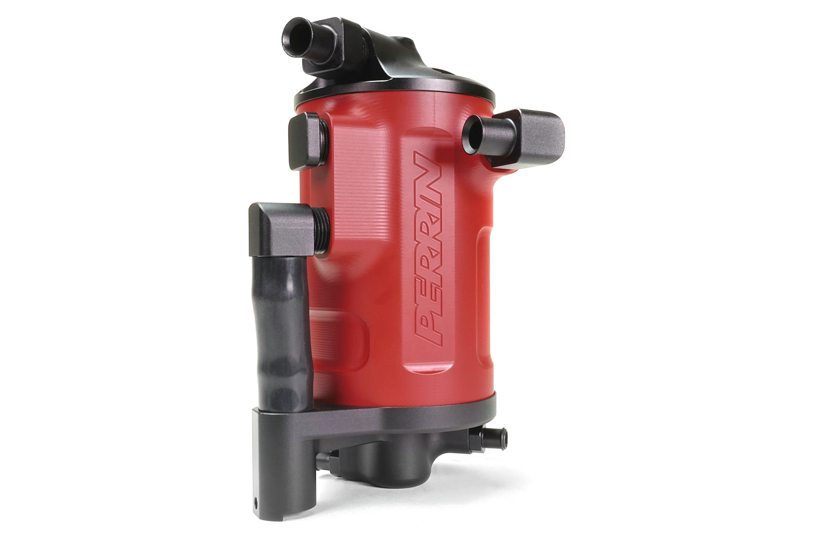 PERRIN Air Oil Separator red anodized aluminum for 2022-2025 Subaru WRX.