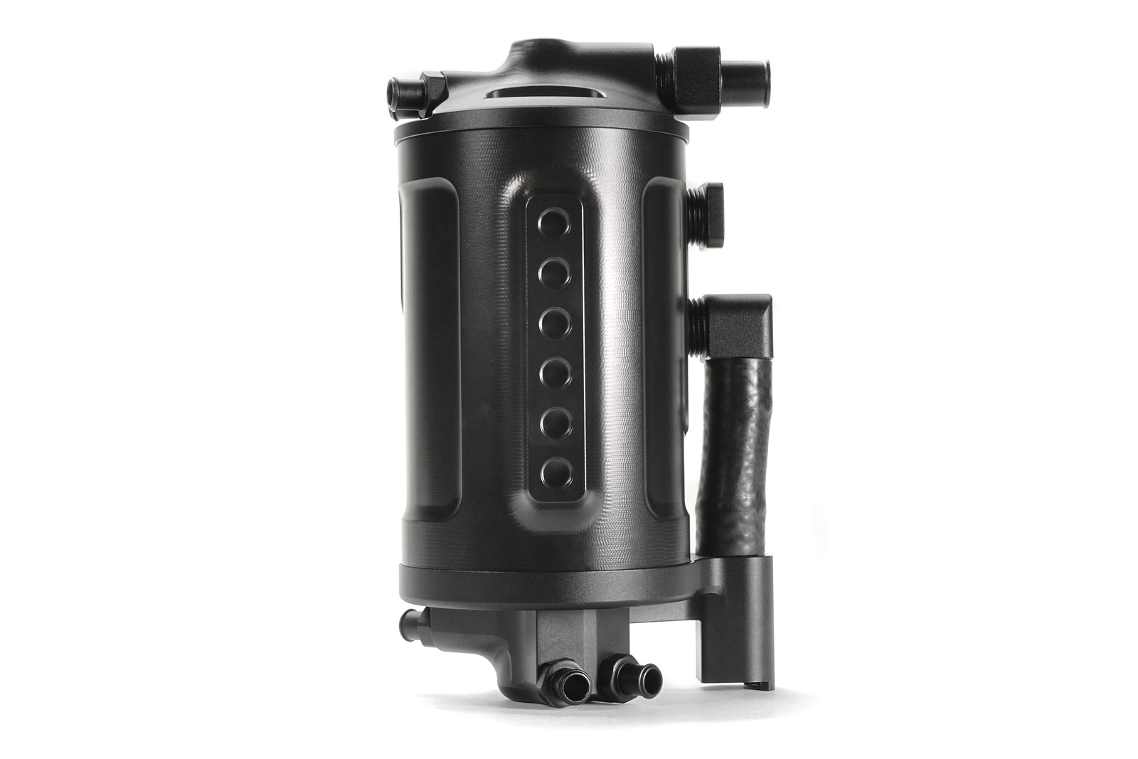 PERRIN Air Oil Separator black anodized aluminum for 2020-2025 Subaru Outback & Legacy XT.