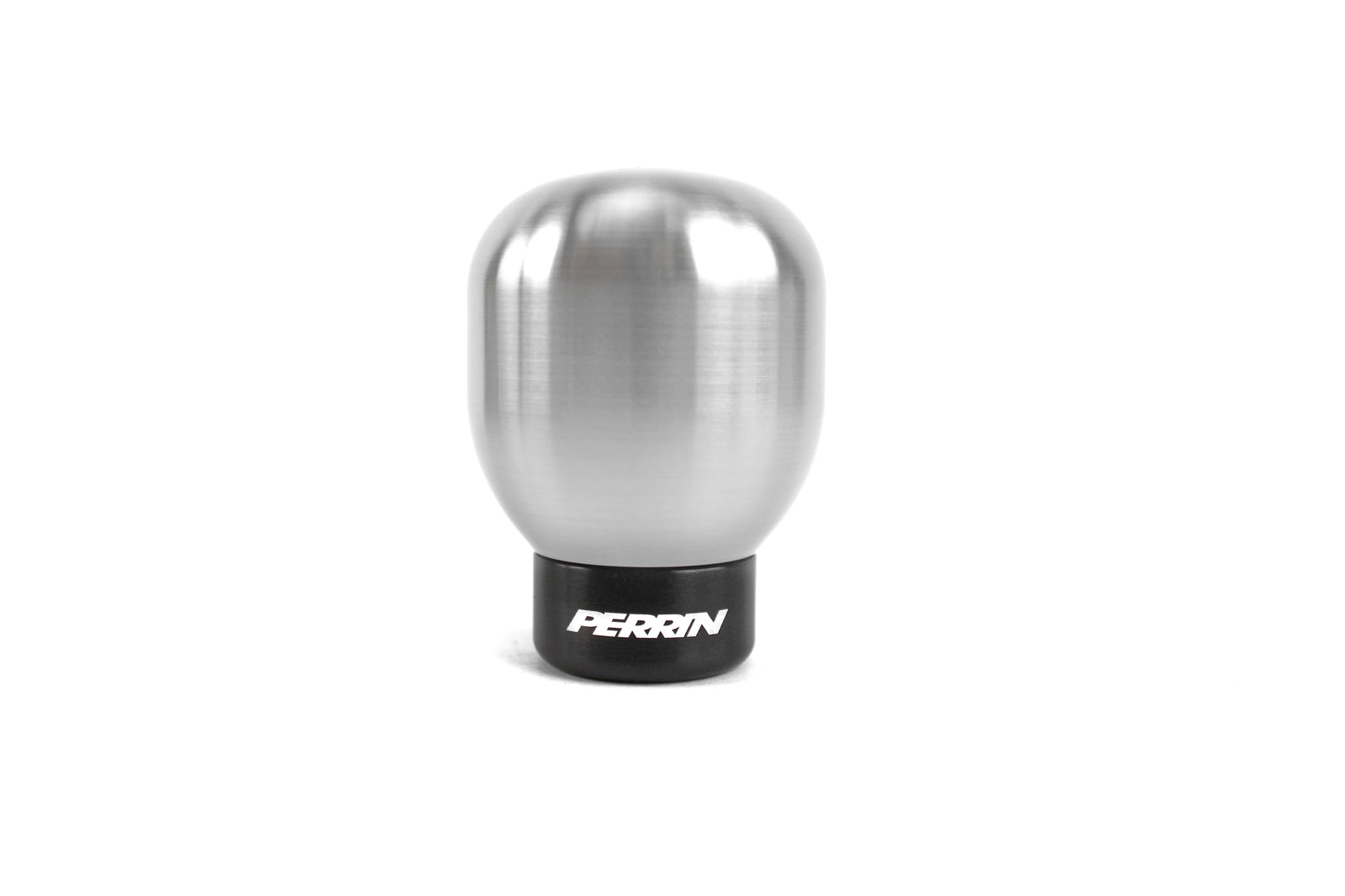 Perrin shift knob for 2004-2021 Subaru STI, featuring a sleek aluminum design for improved grip and style.