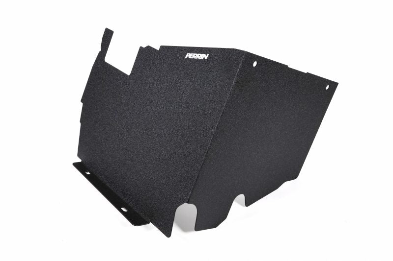 Heatshield for 2022-2025 WRX Cold Air Intake, featuring a sleek black design with precise cutouts for optimal fit.