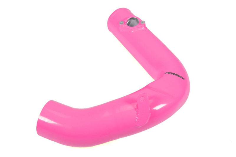 Bright pink cold air intake pipe designed for 2022-2025 BRZ and GR86 models, enhancing engine performance and airflow.