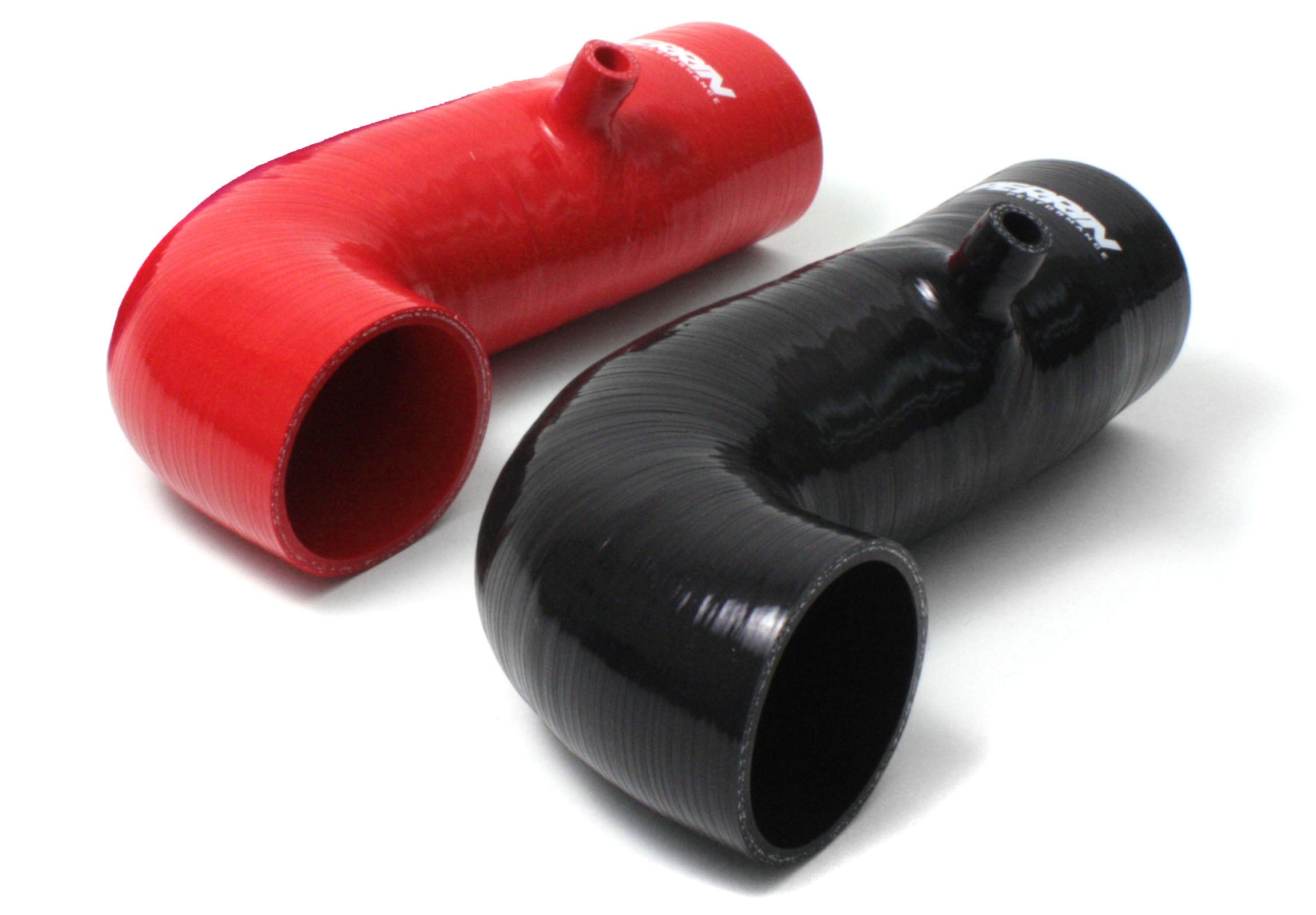High-performance inlet hoses for 2013-2020 BRZ, FR-S, and 86, available in red and black for enhanced airflow.