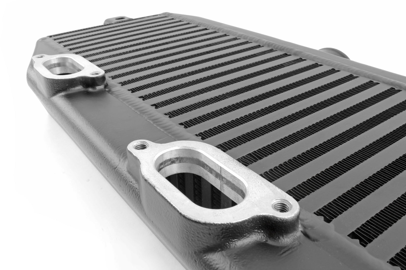 Top mount intercooler designed for 2008-2021 Subaru STI, enhancing performance and cooling efficiency for enthusiasts.