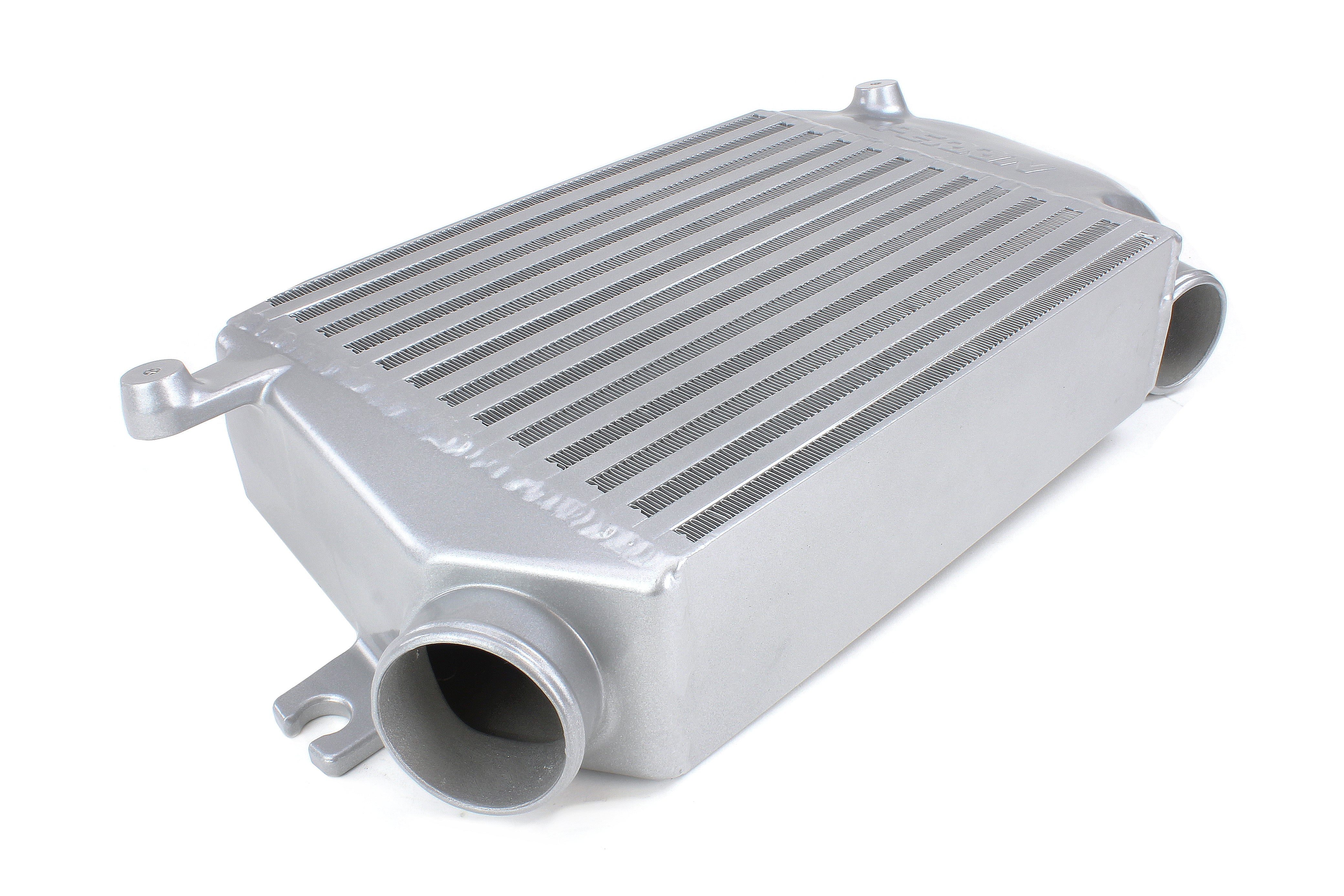 Top mount intercooler designed for 2015-2021 WRX and Forester XT, enhancing engine performance and cooling efficiency.