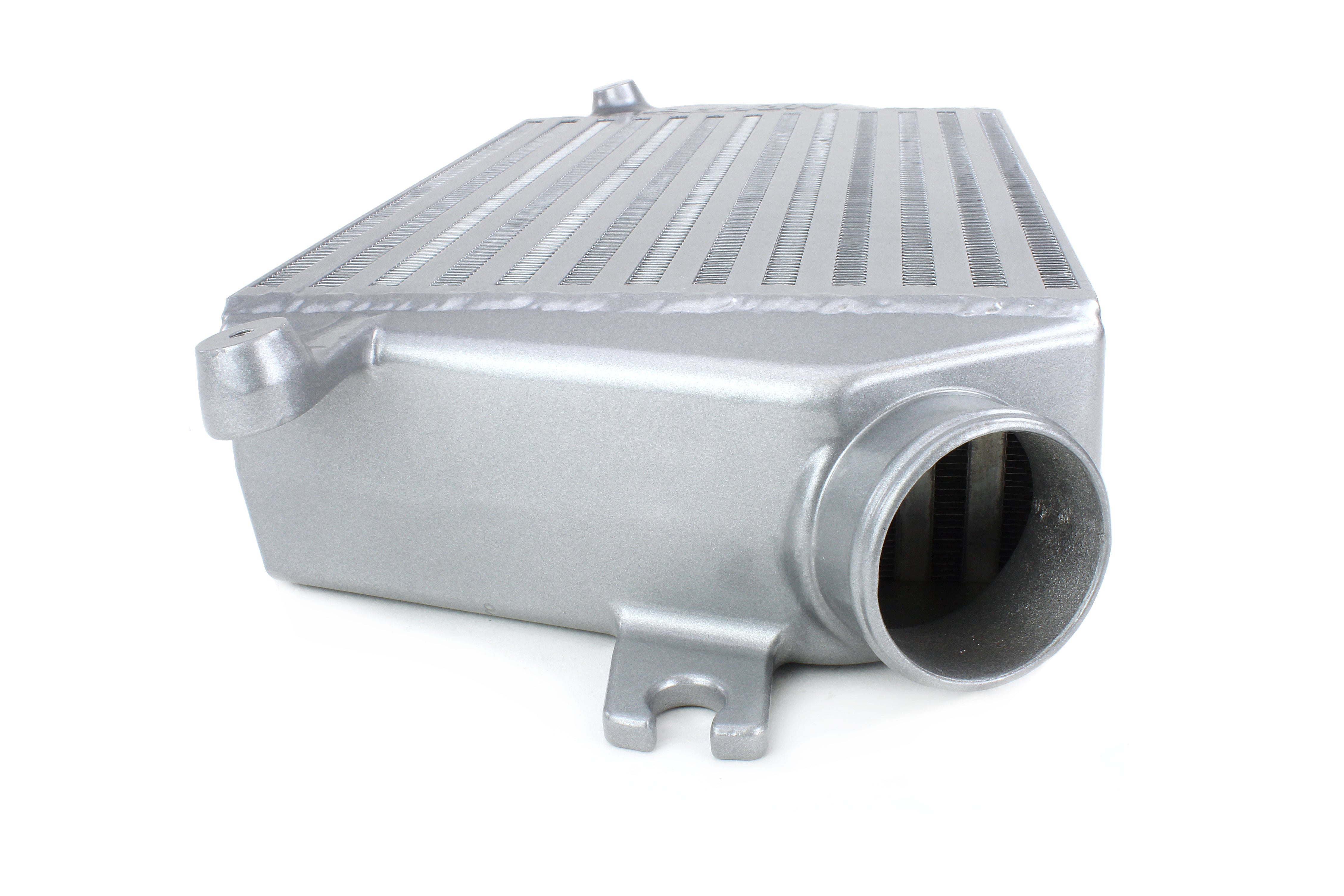 Top mount intercooler for 2015-2021 WRX and Forester XT, designed for enhanced performance and cooling efficiency.
